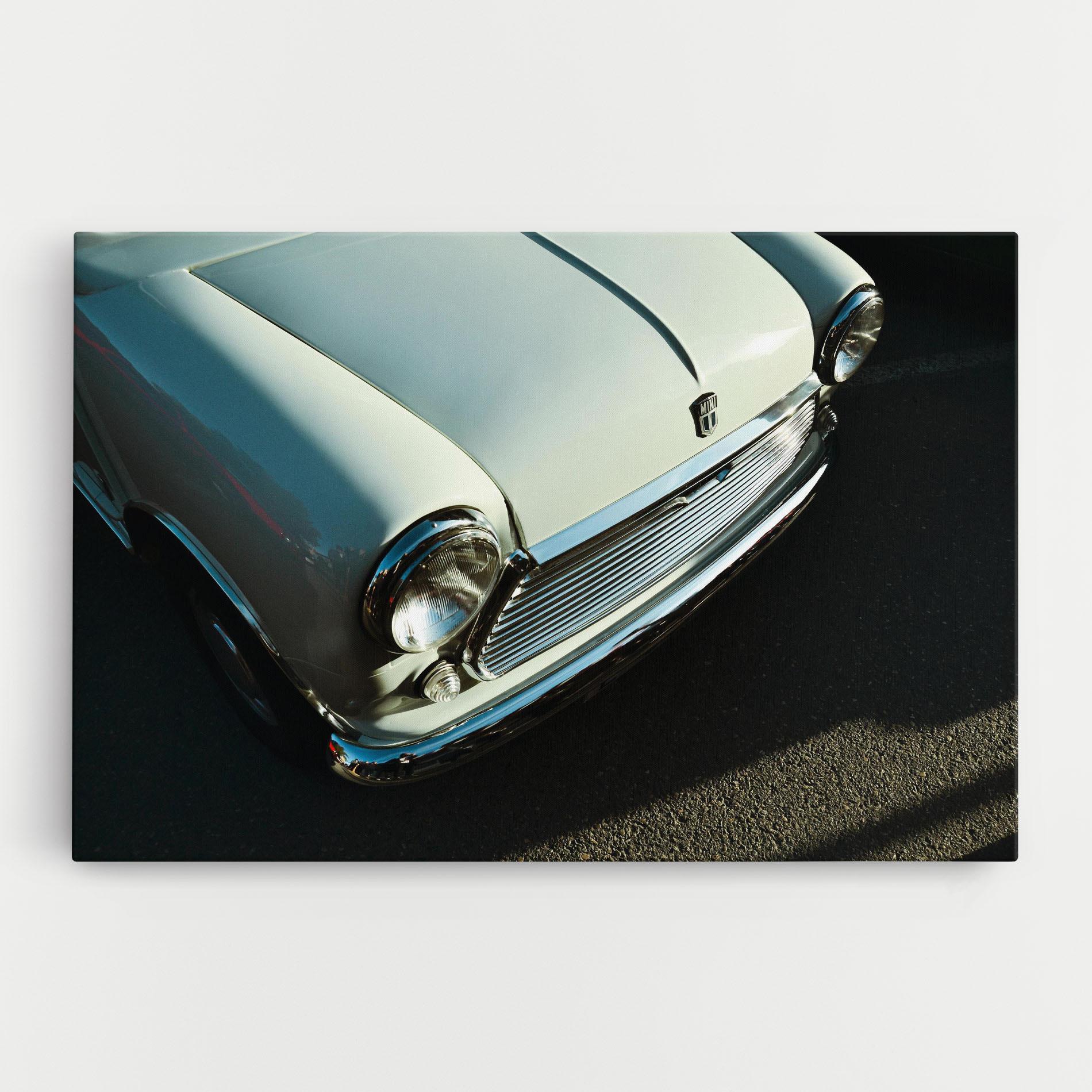 Tablou Canvas Light Blue Car mockup 0