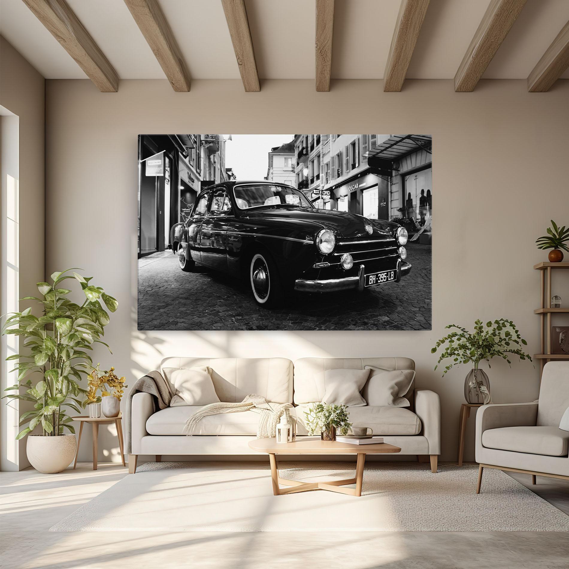 Tablou Canvas Pretty Black Car mockup 6