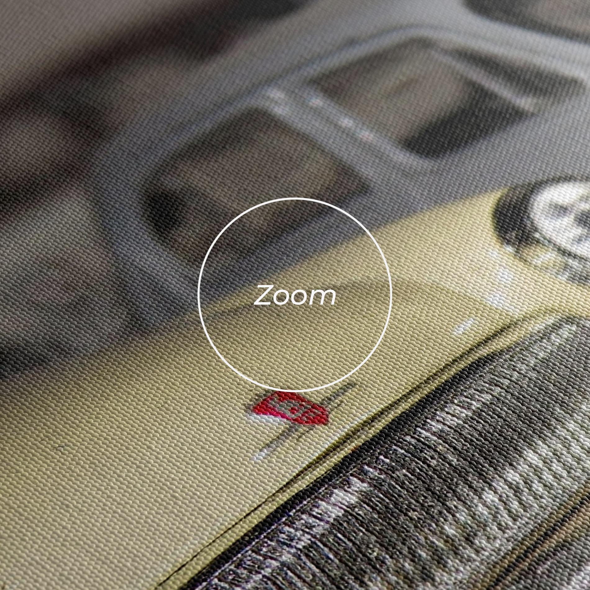 Tablou Canvas Cream Grey Car mockup 3