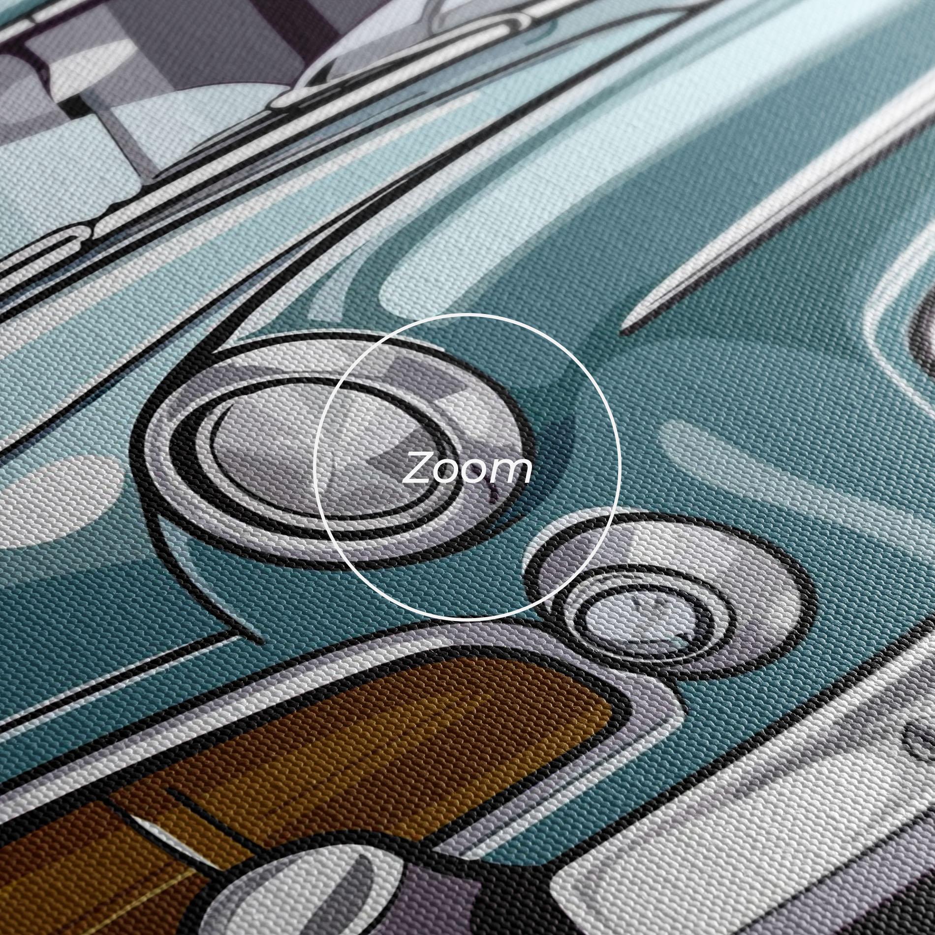 Tablou Canvas Ford Thunderbolt mockup 3