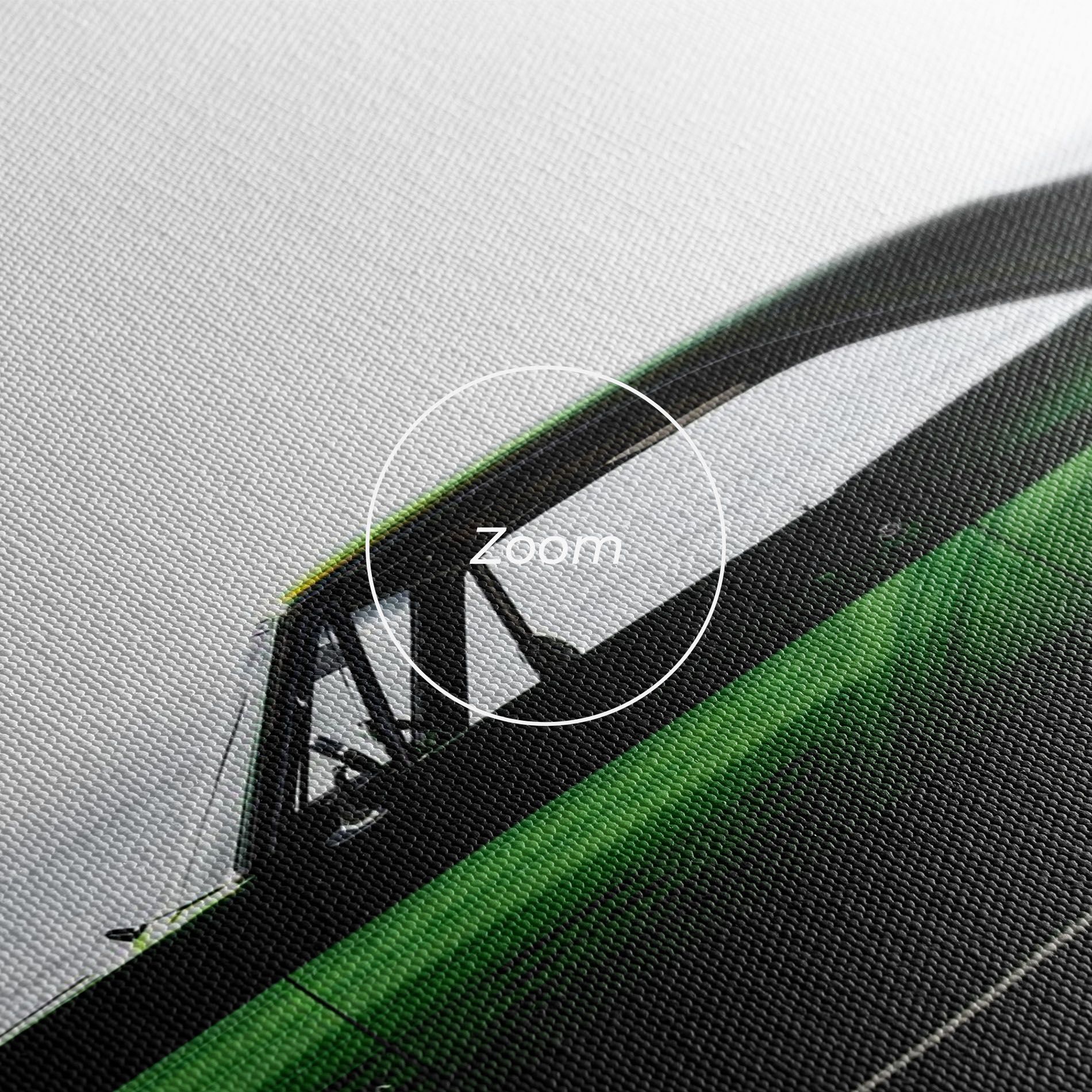 Nice Green Car mockup 3