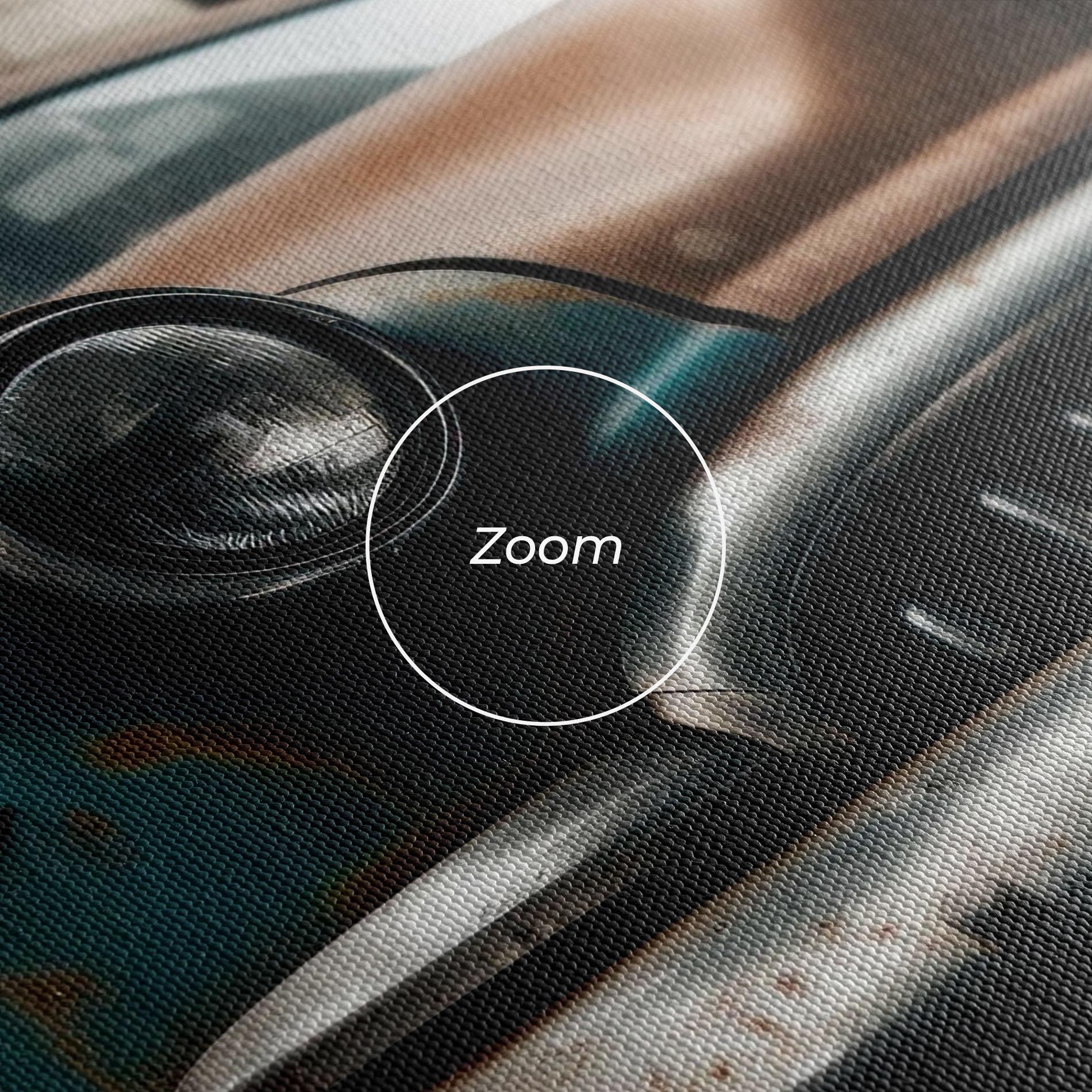 Tablou Canvas Old Brown Car mockup 3