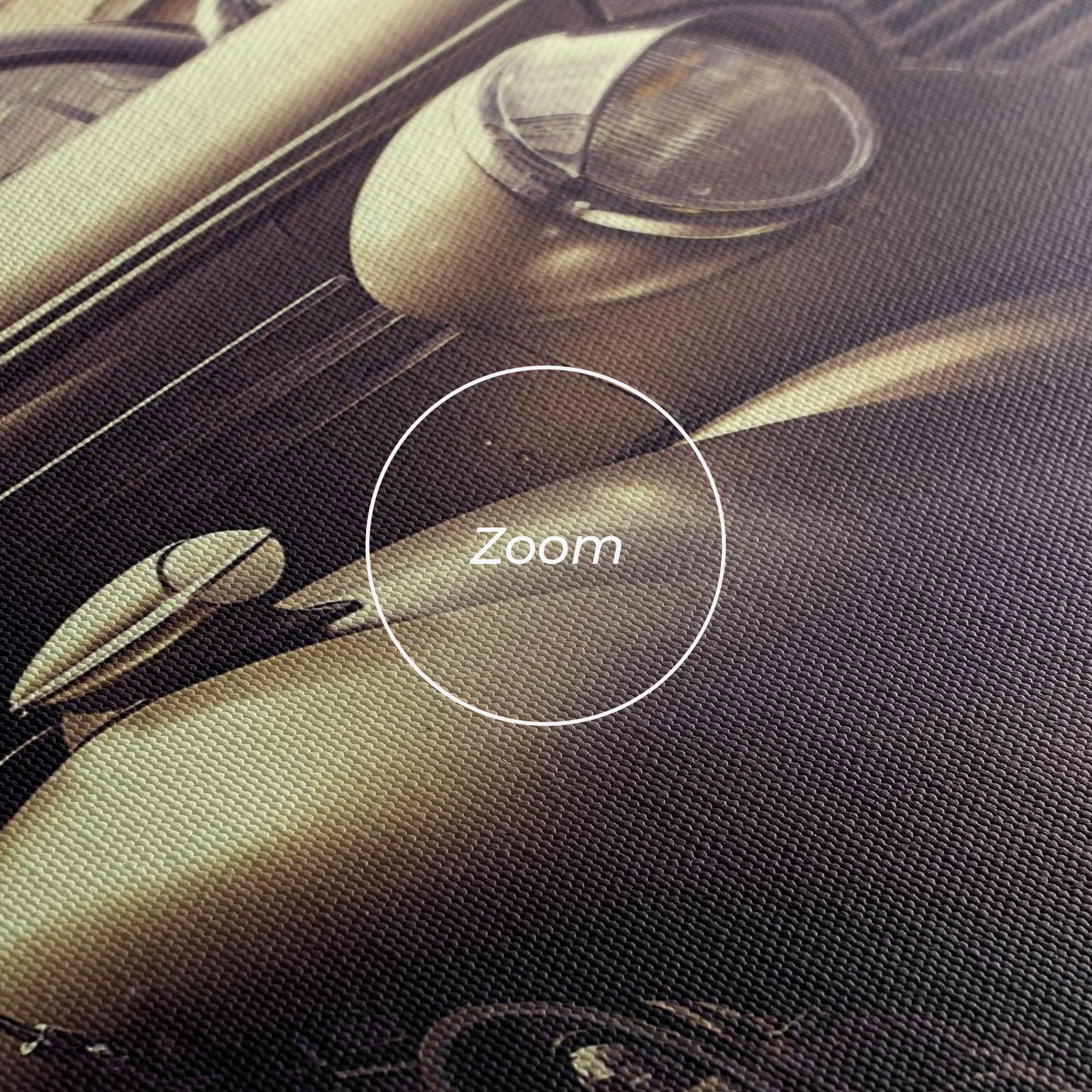 Tablou Canvas Old Classic Car mockup 3