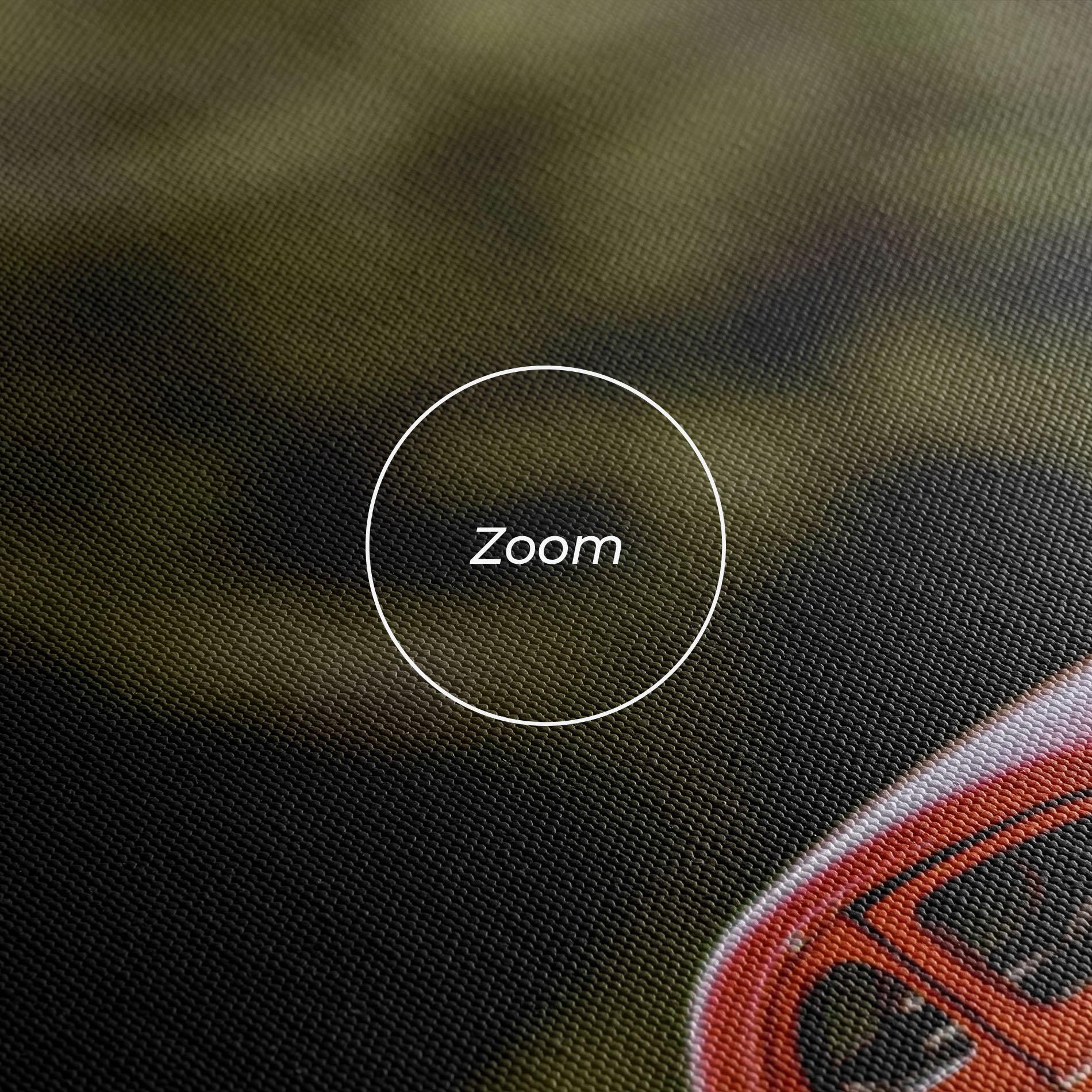 Tablou Canvas Vintage Orange Toy mockup 3