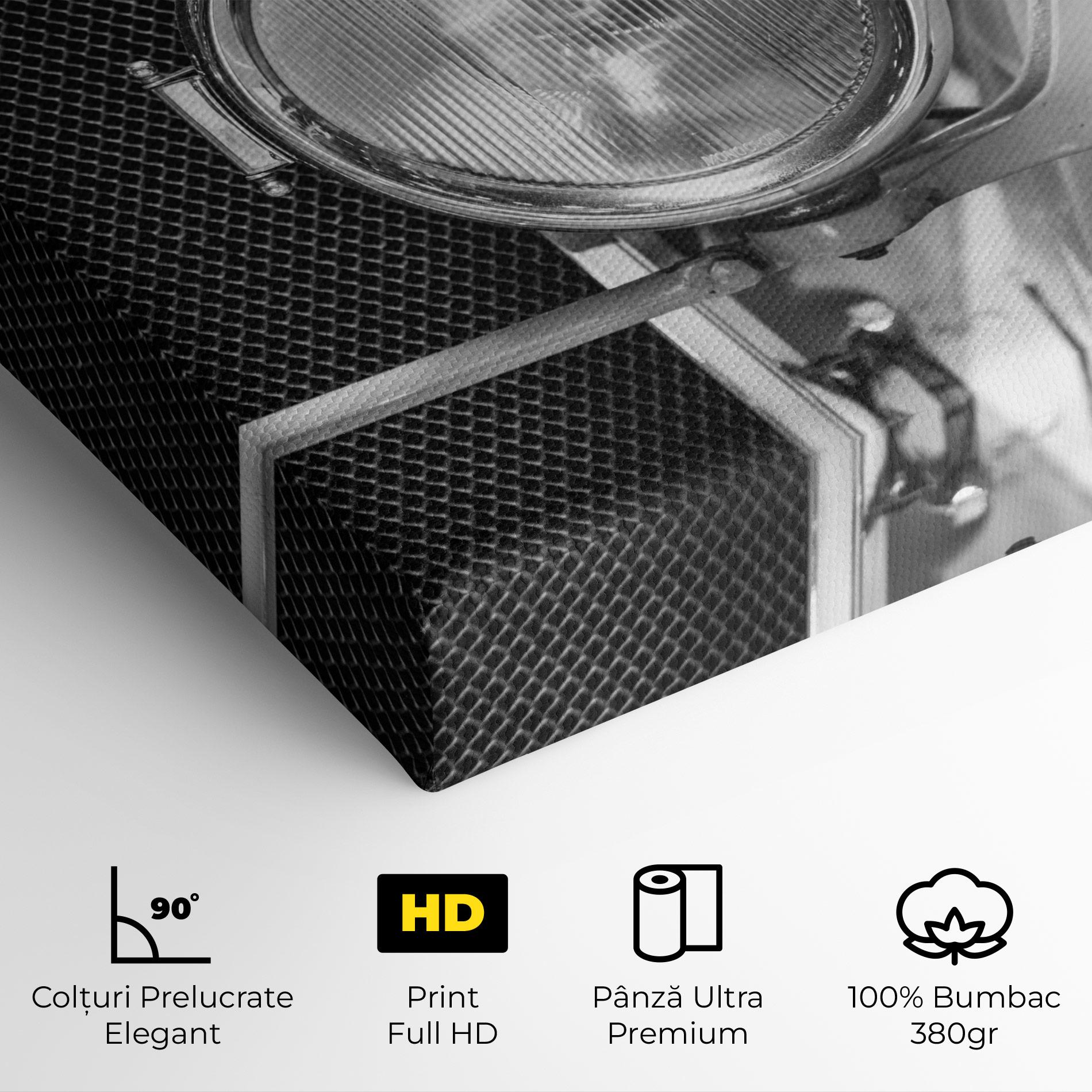 Tablou Canvas Closeup Grey Car mockup 4