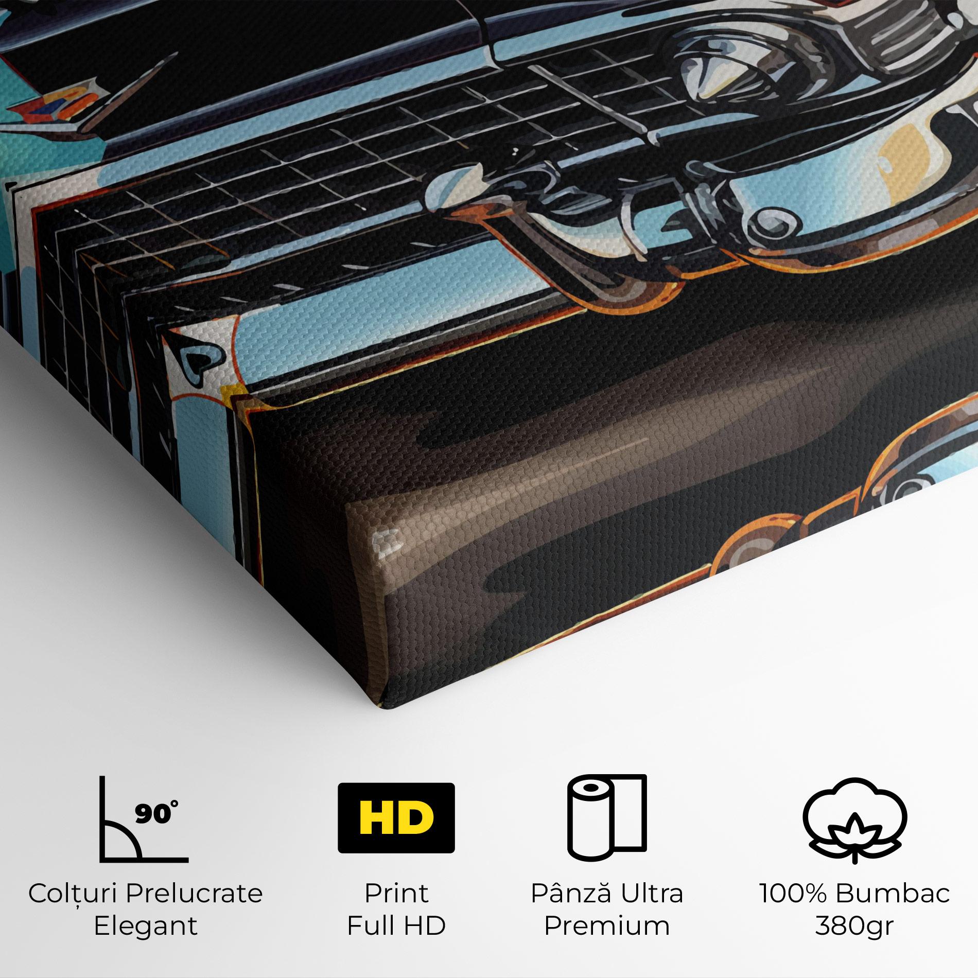 Tablou Canvas Cool Vintage Car mockup 4