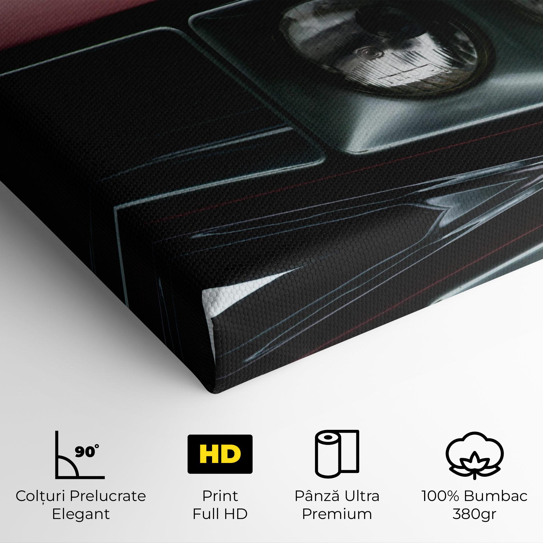 Tablou Canvas Dark Red Car mockup 4