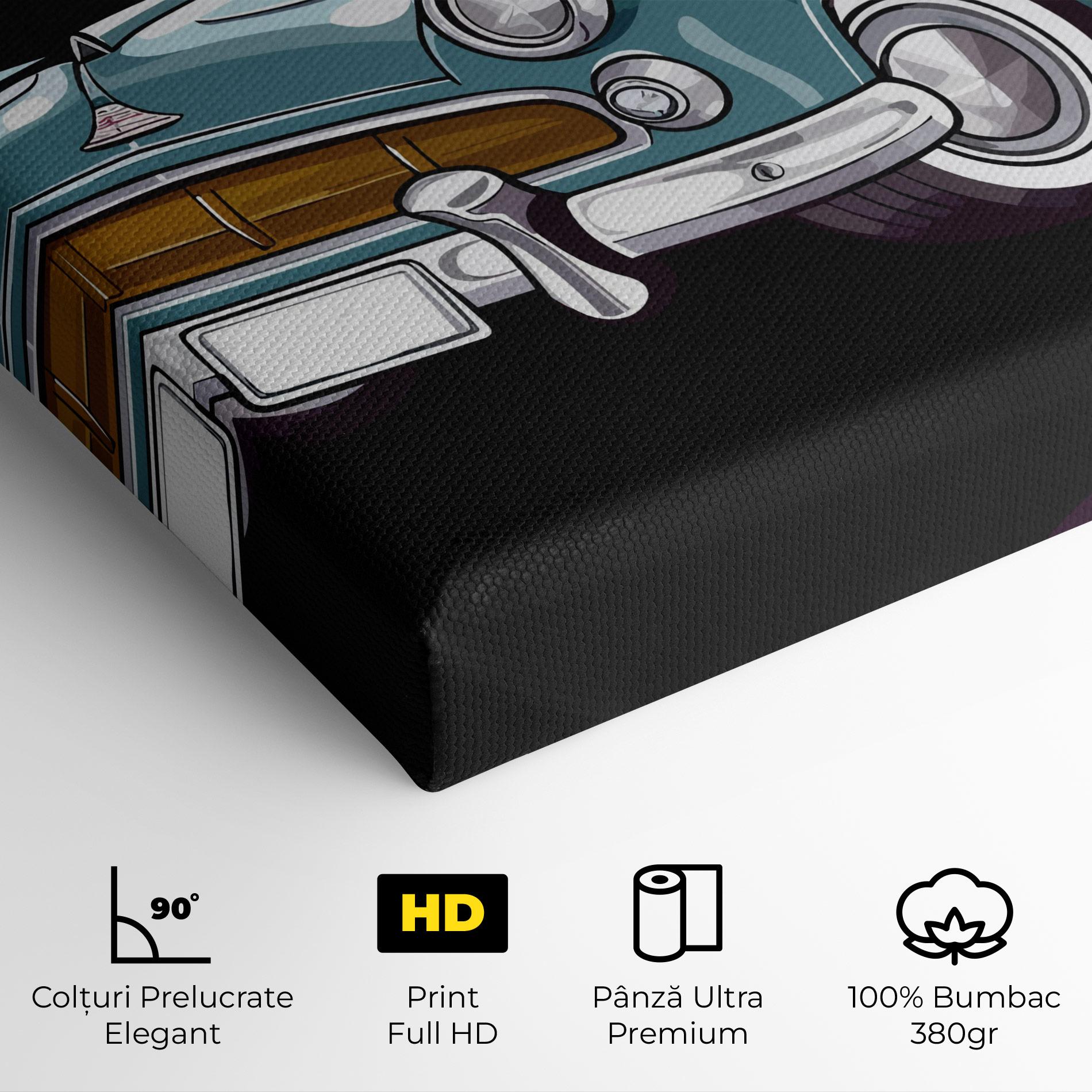 Tablou Canvas Ford Thunderbolt mockup 4