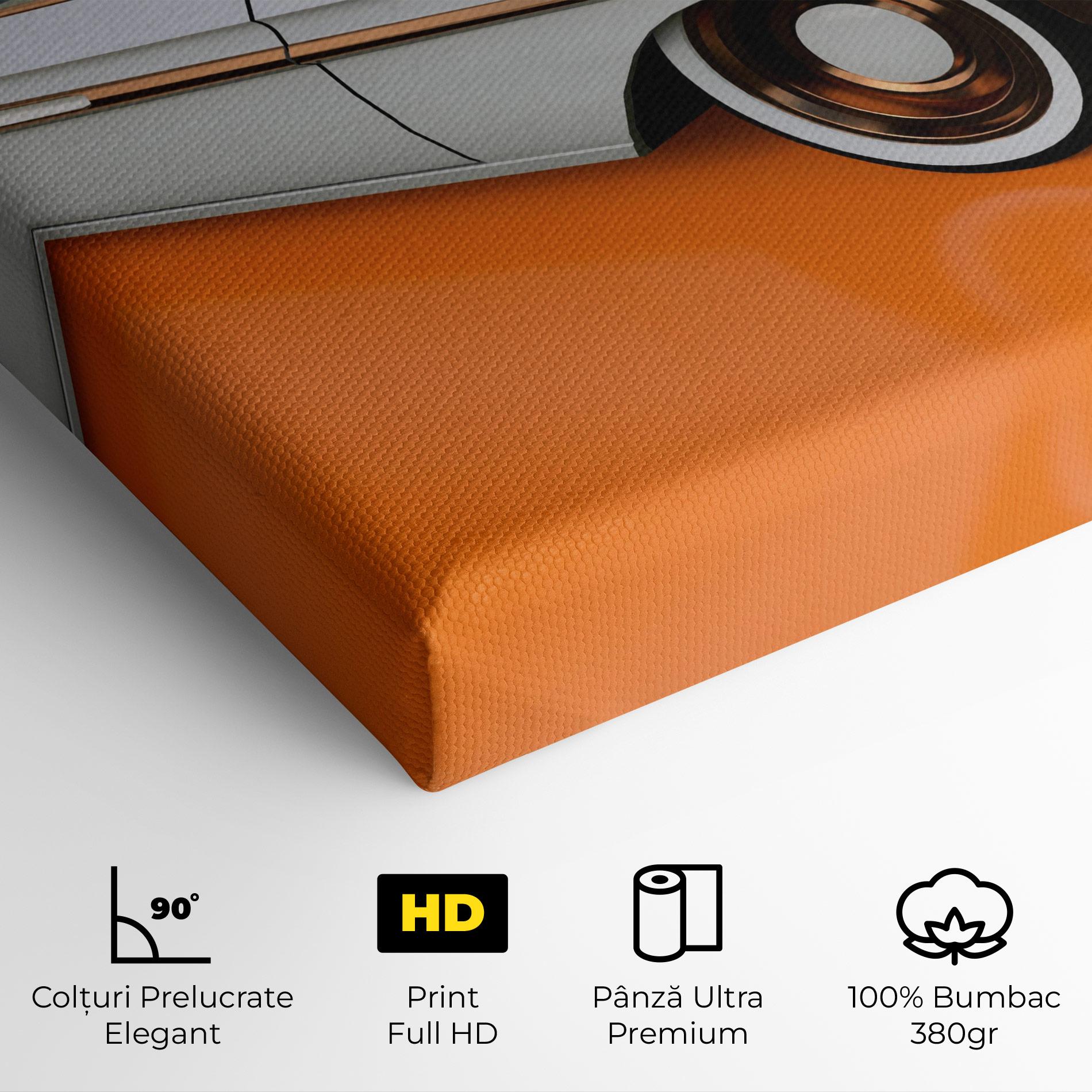 Tablou Canvas Old American Car mockup 4