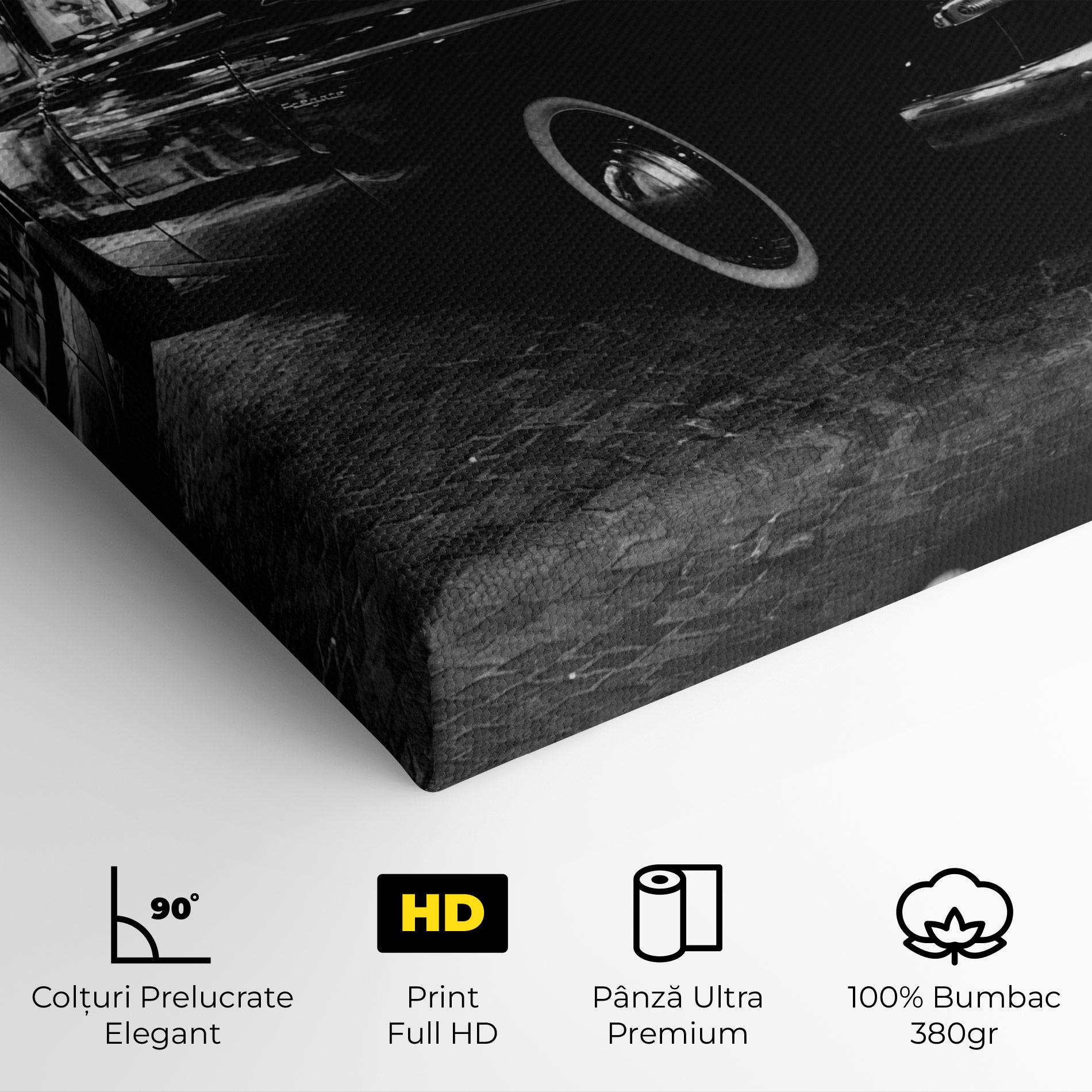 Tablou Canvas Pretty Black Car mockup 4