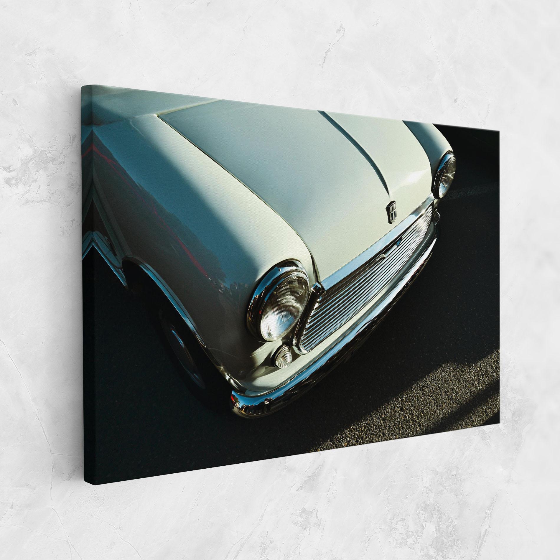 Tablou Canvas Light Blue Car mockup 1