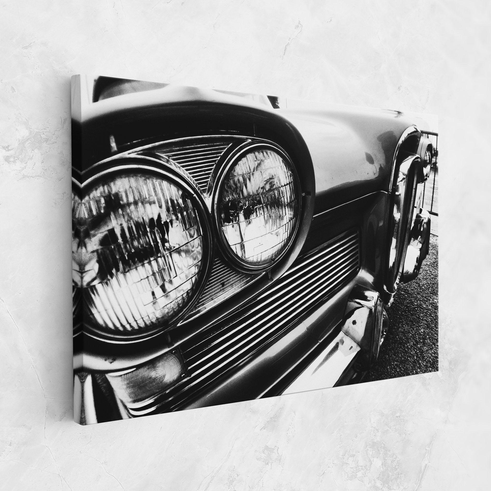 Tablou Canvas Old Closeup Car mockup 1
