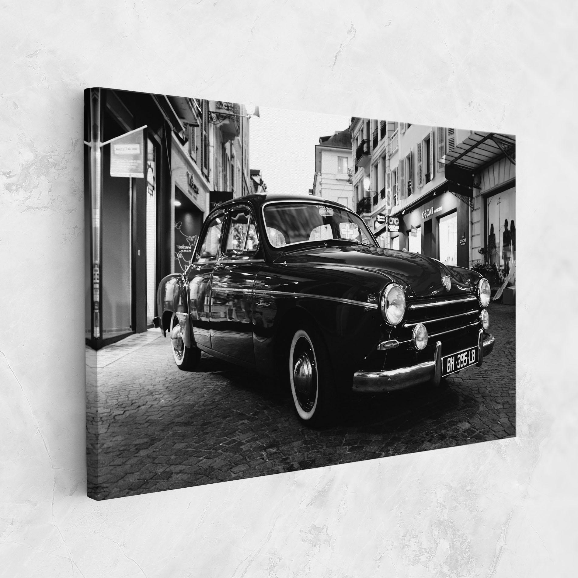 Tablou Canvas Pretty Black Car mockup 1