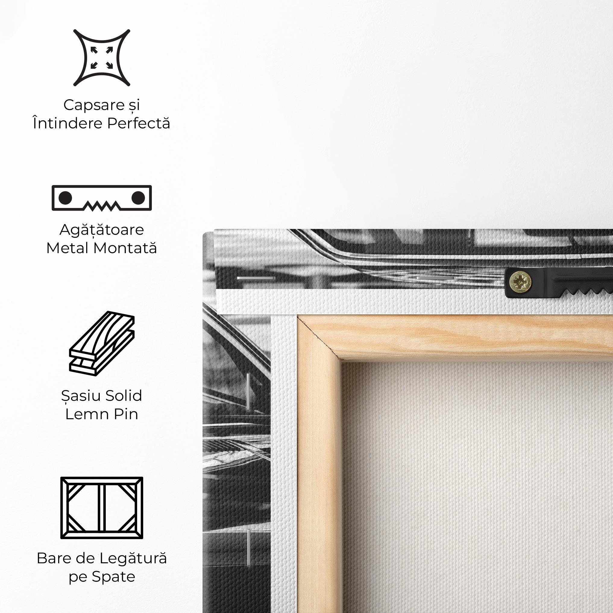 Tablou Canvas Black Shiny Car mockup 5