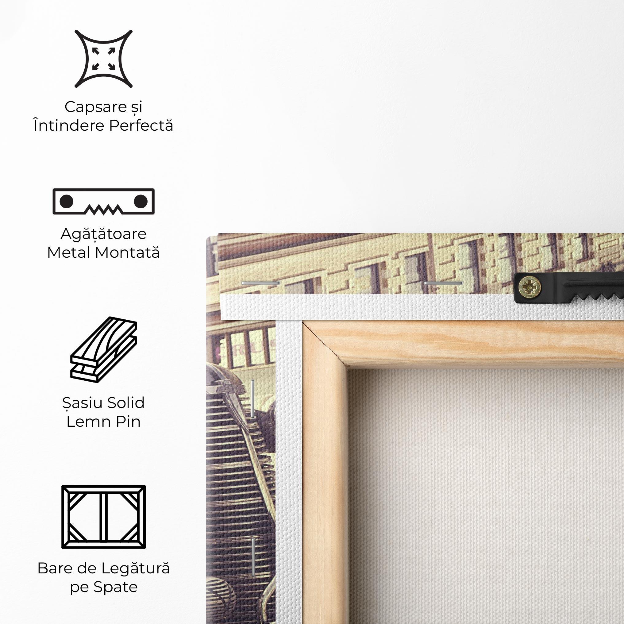 Tablou Canvas Old Classic Car mockup 5