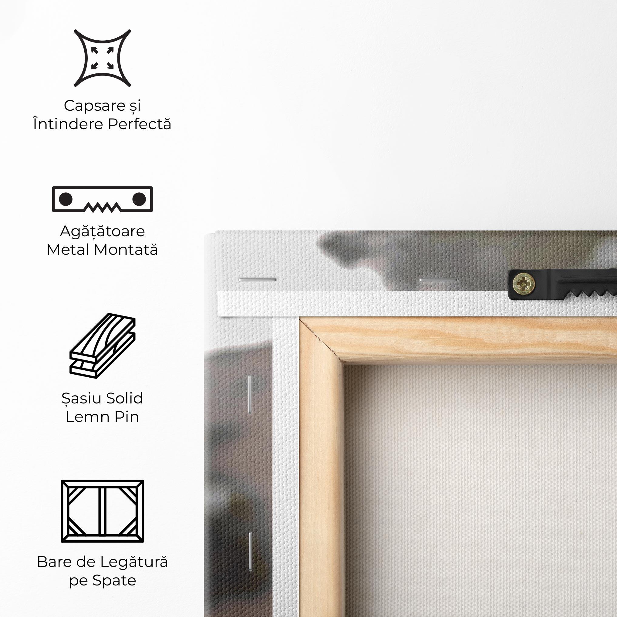 Tablou Canvas Orange Toy Car mockup 5