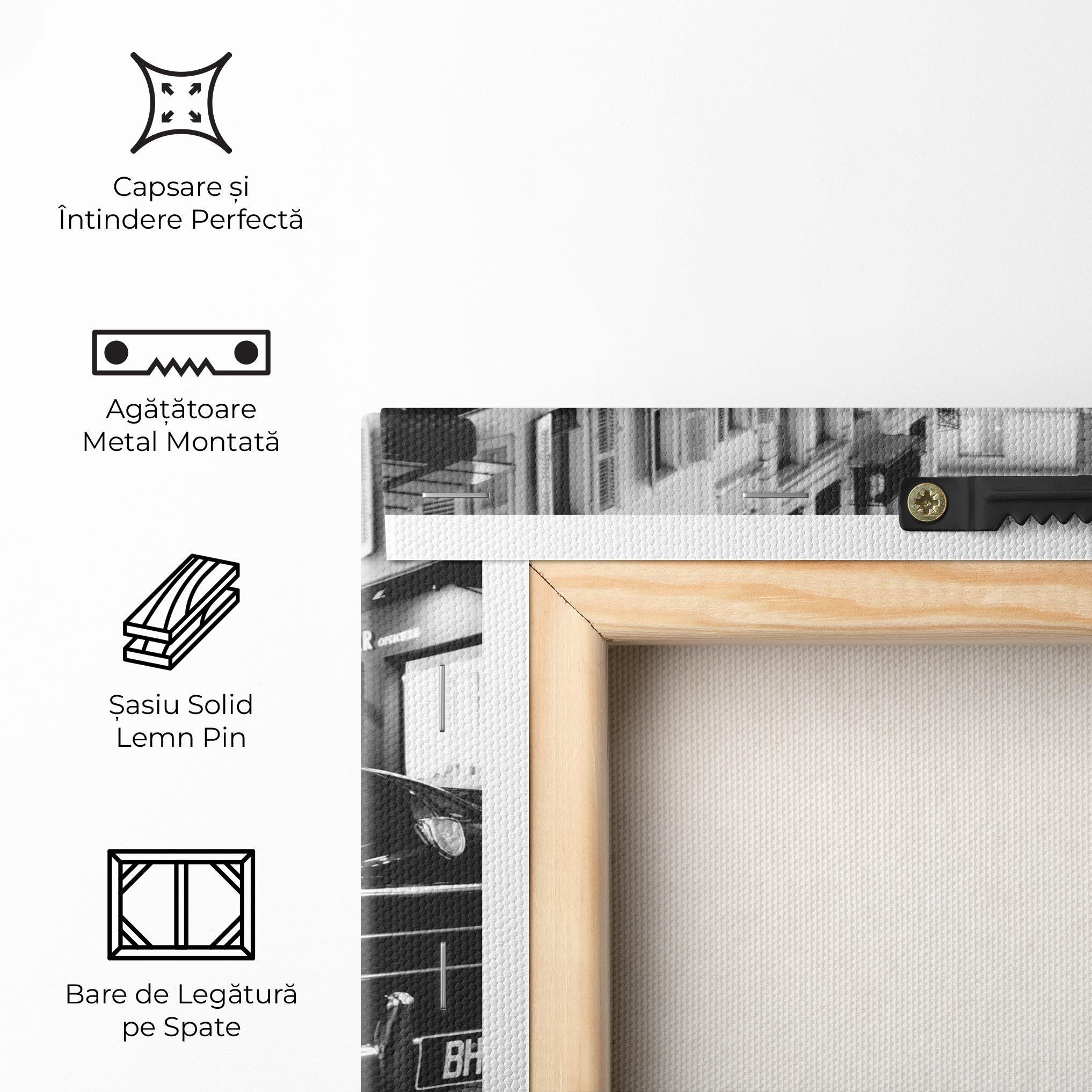 Tablou Canvas Pretty Black Car mockup 5