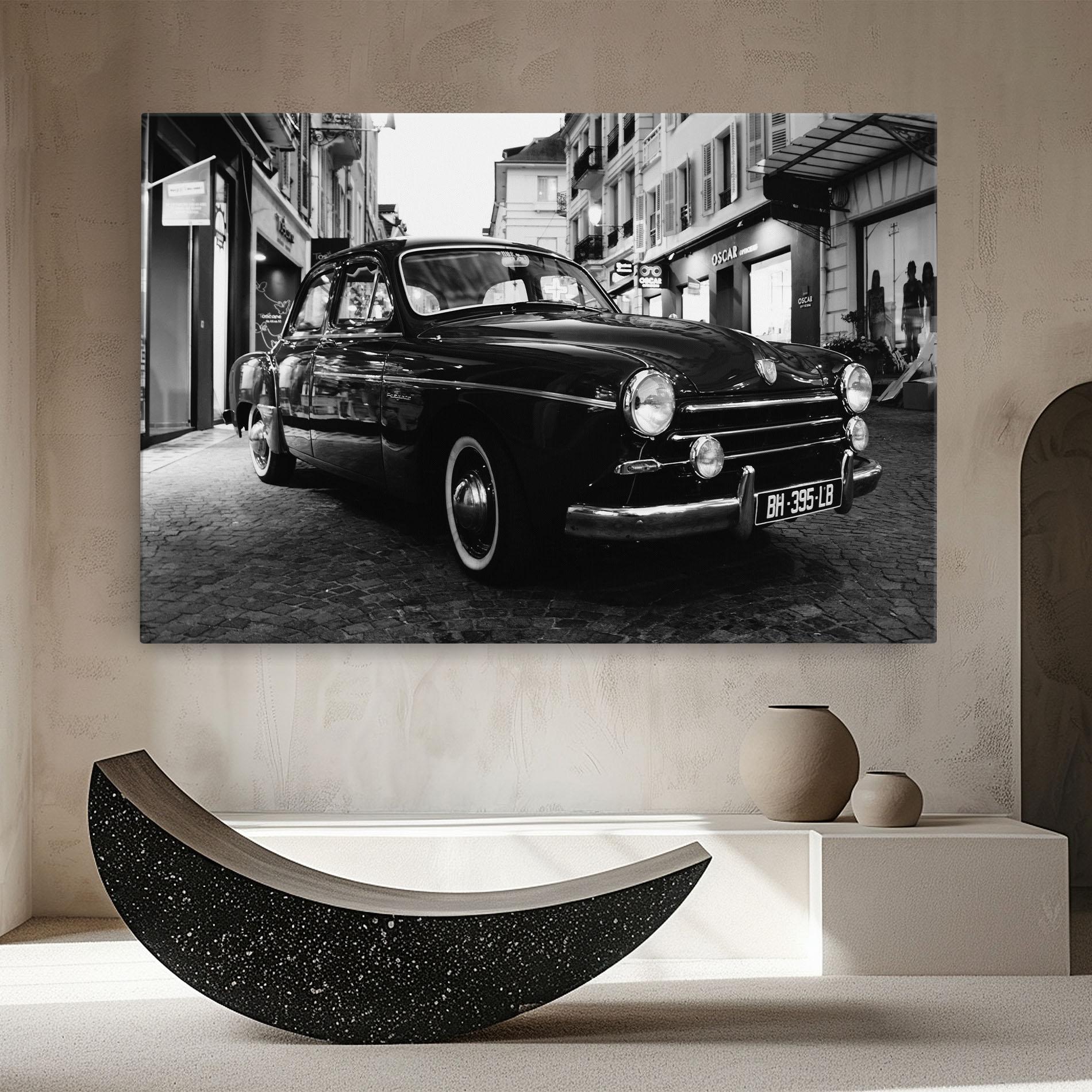 Tablou Canvas Pretty Black Car mockup 8