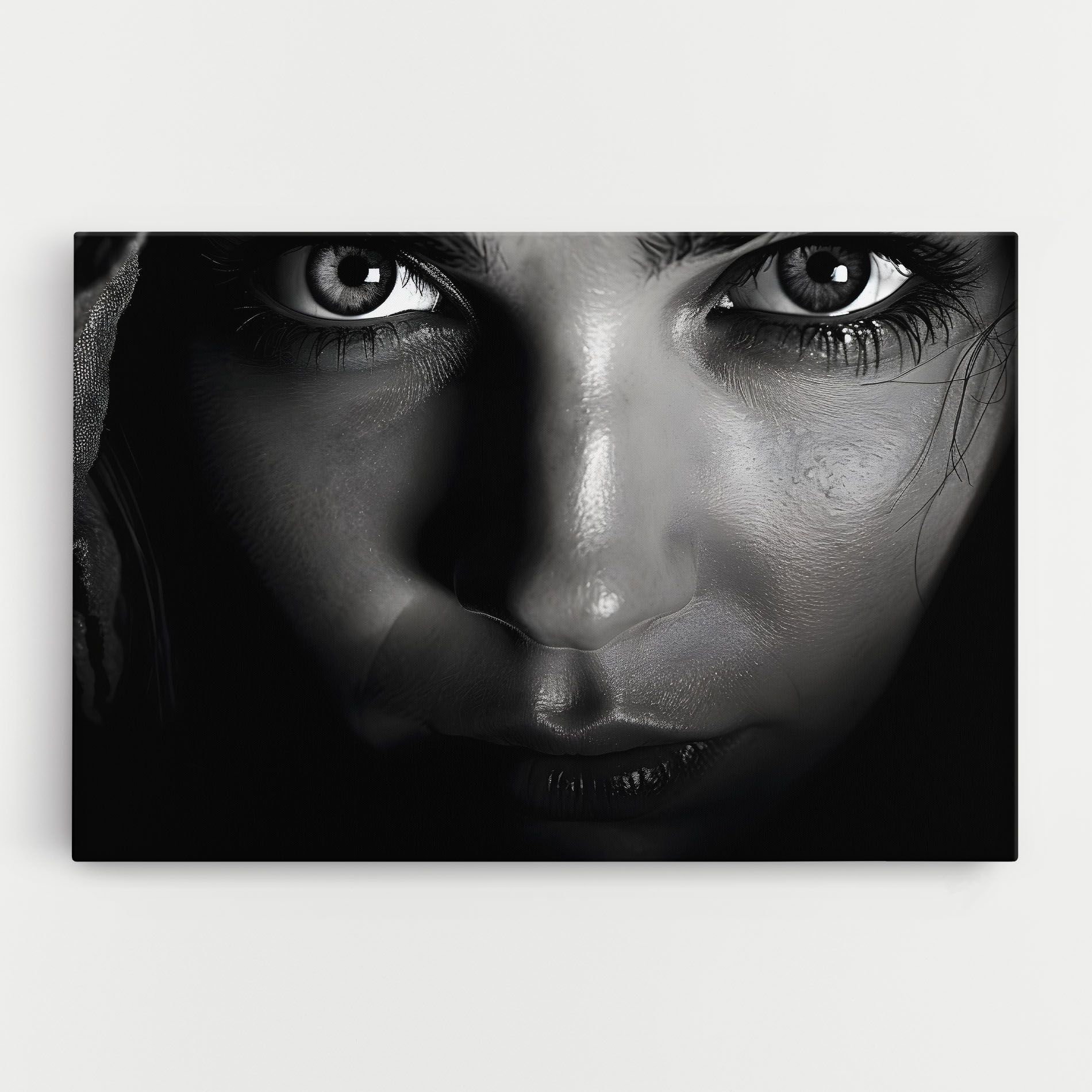 Closeup Portrait mockup 0