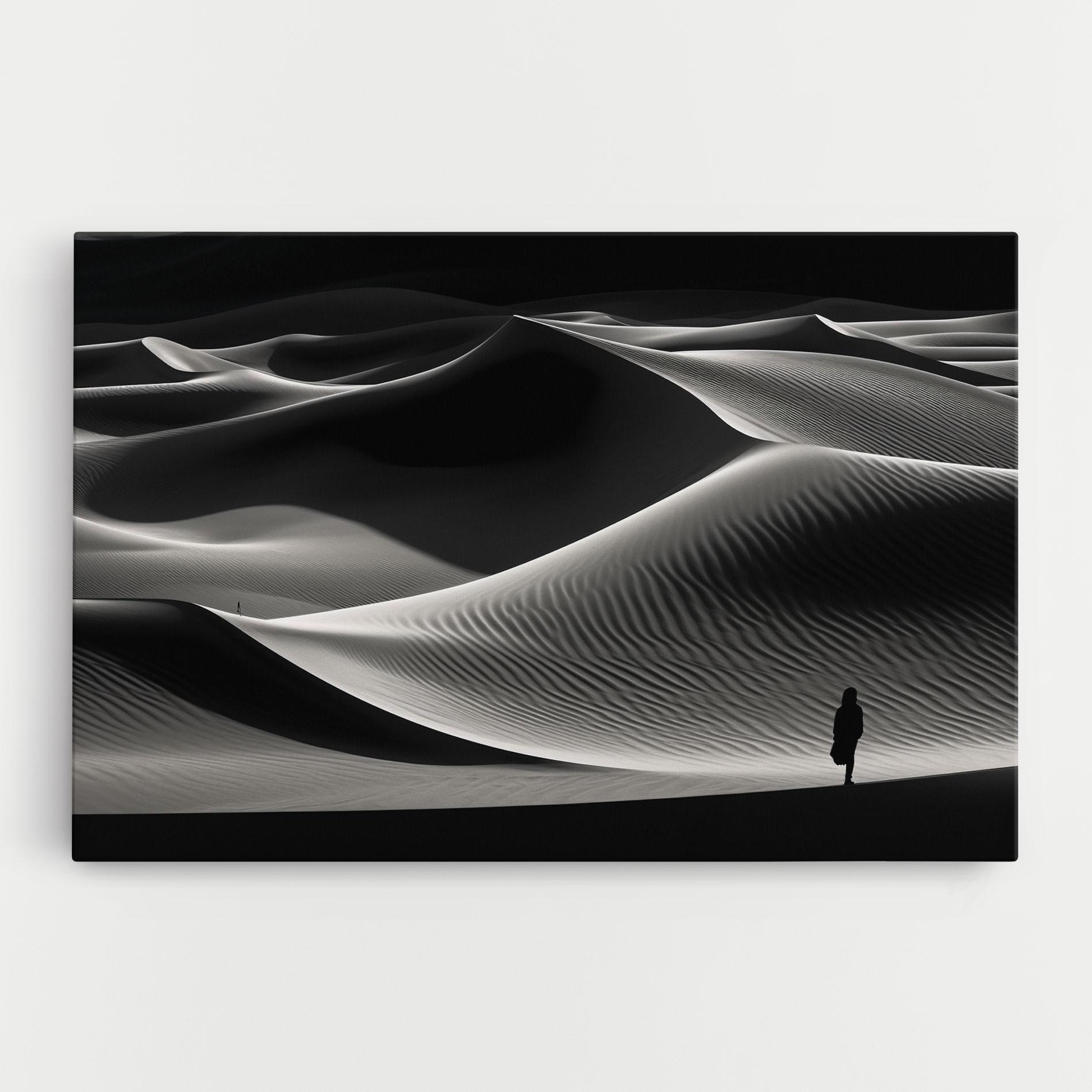 Tablou Canvas Dune Silhouette mockup 0