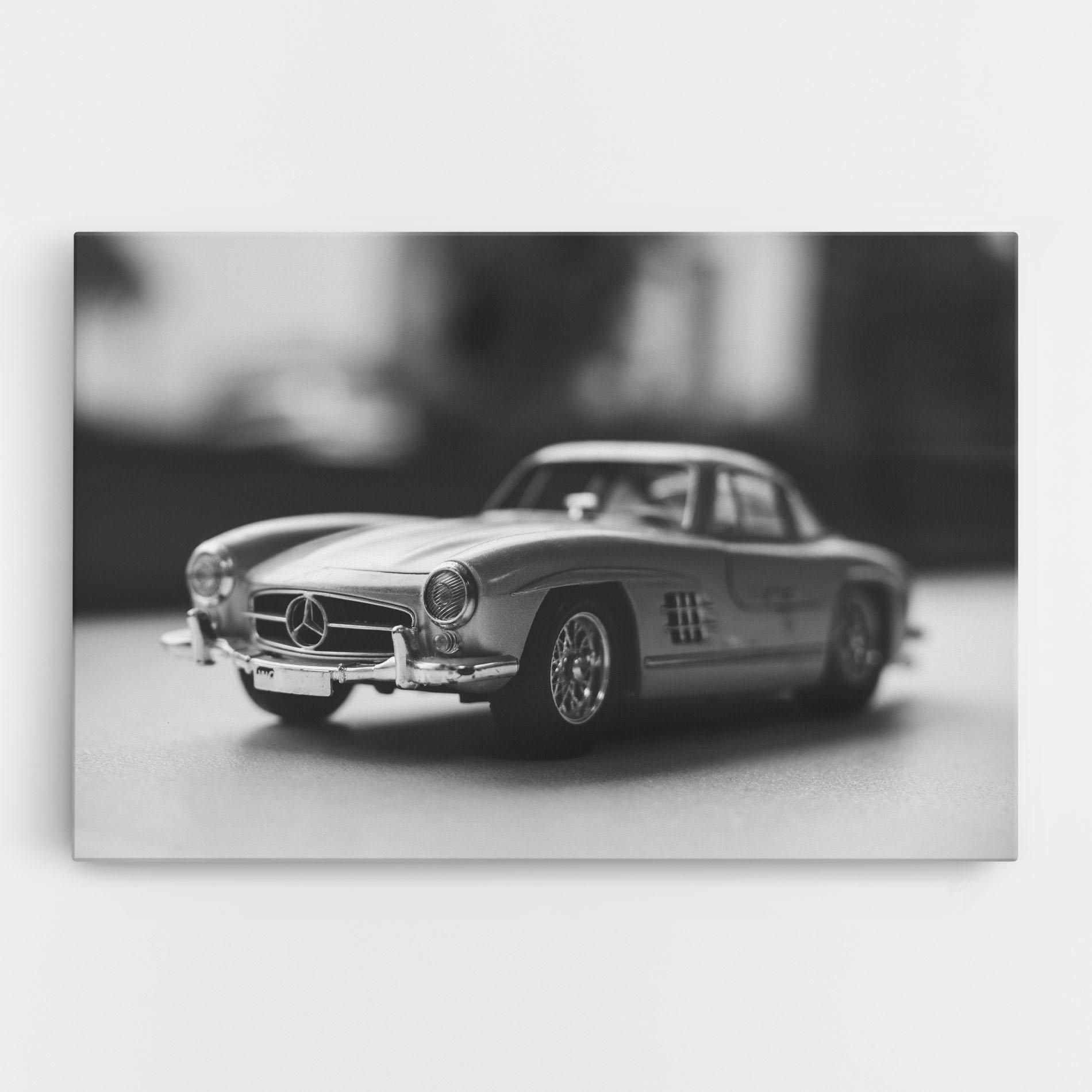 Tablou Canvas Grey Old Car mockup 0