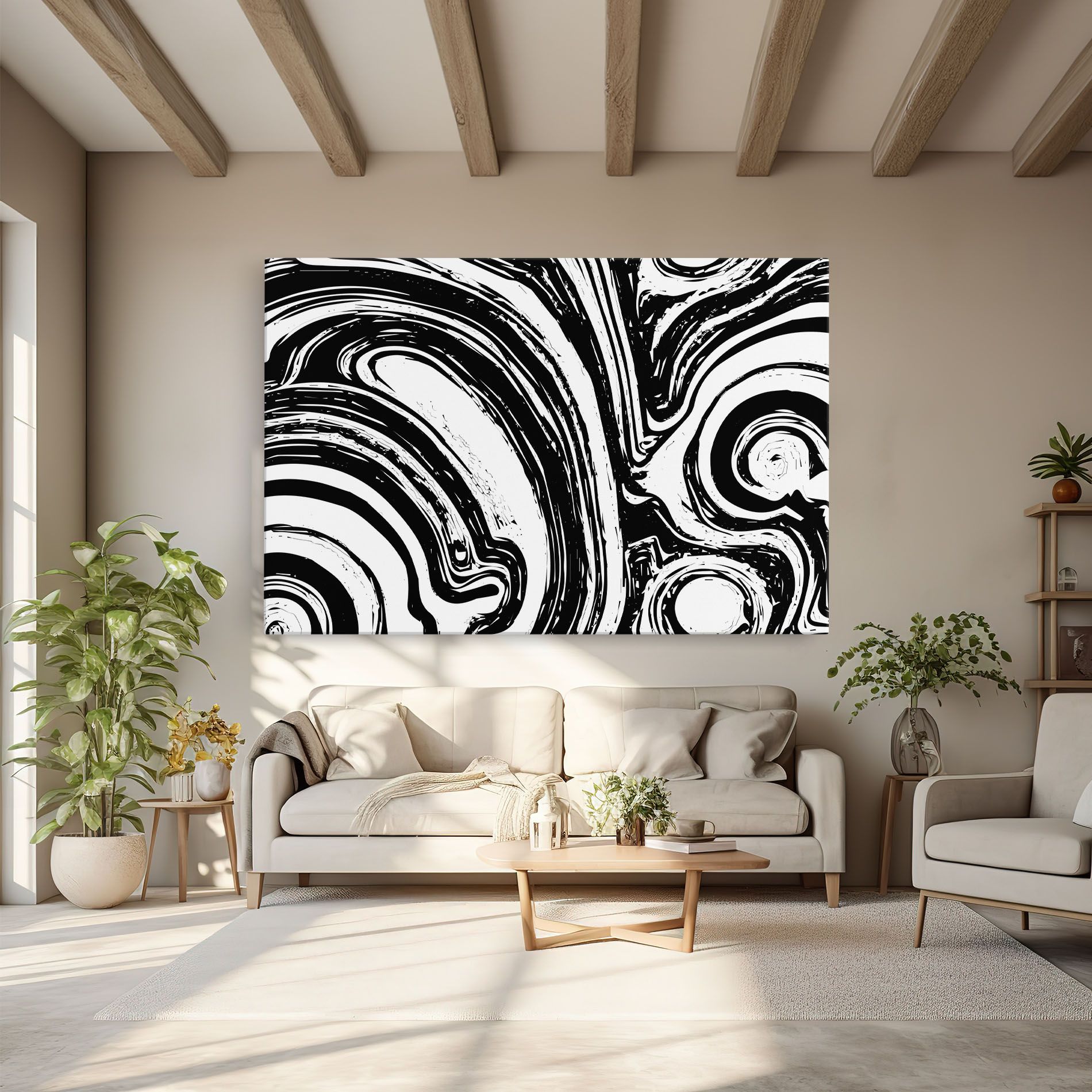 Black Liquid White mockup 6