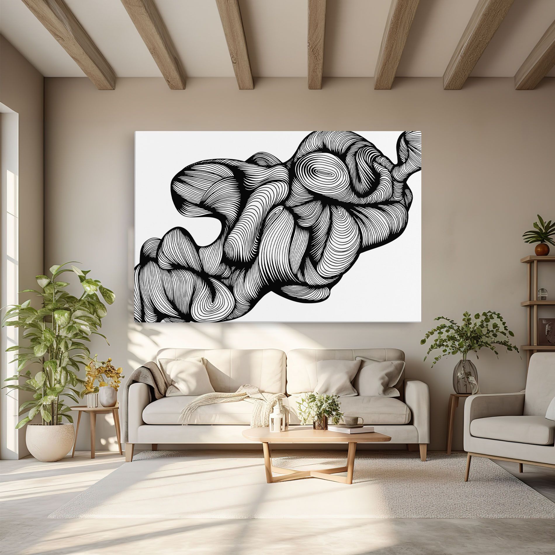 Monochrome Doodle mockup 6