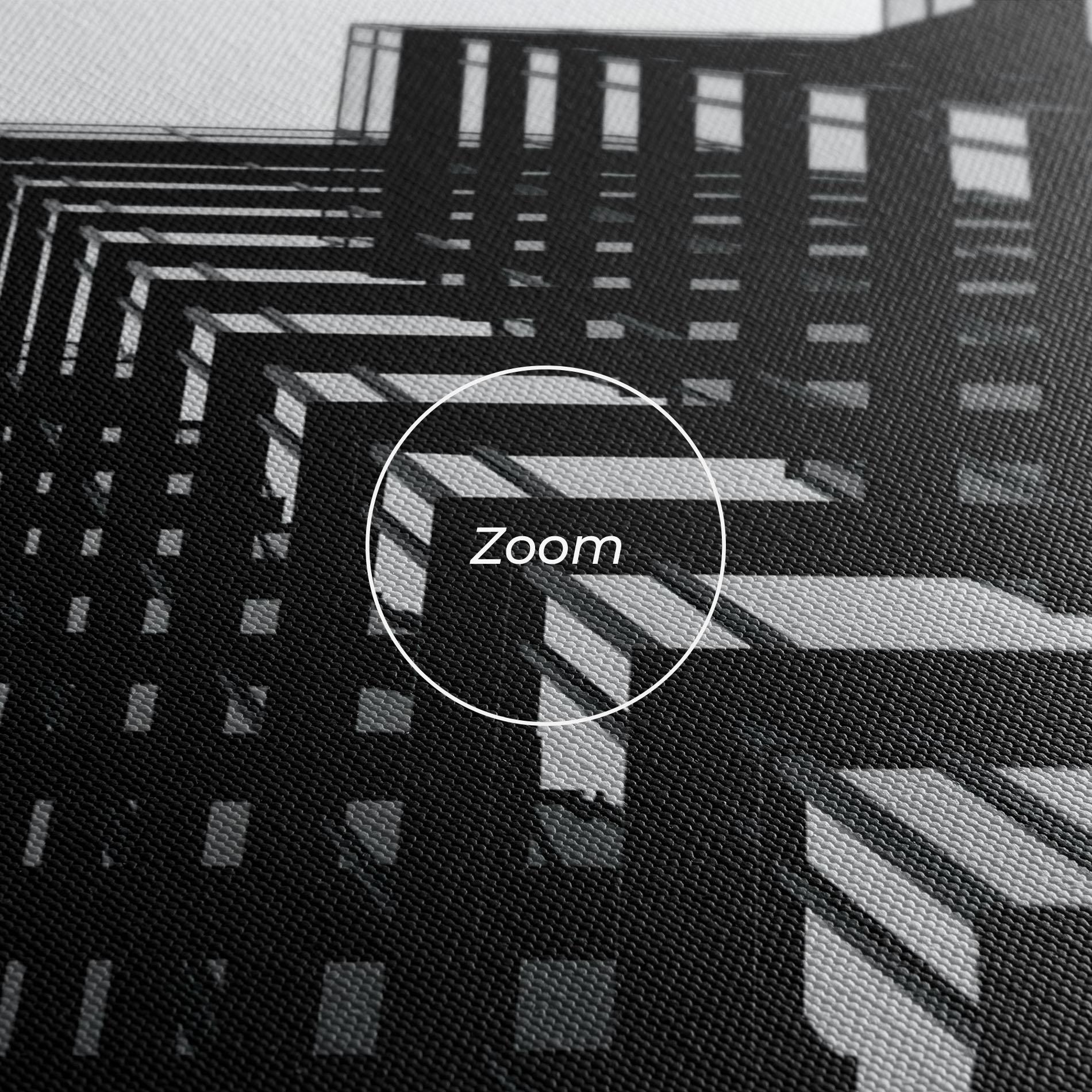 Tablou Canvas Black Building mockup 3