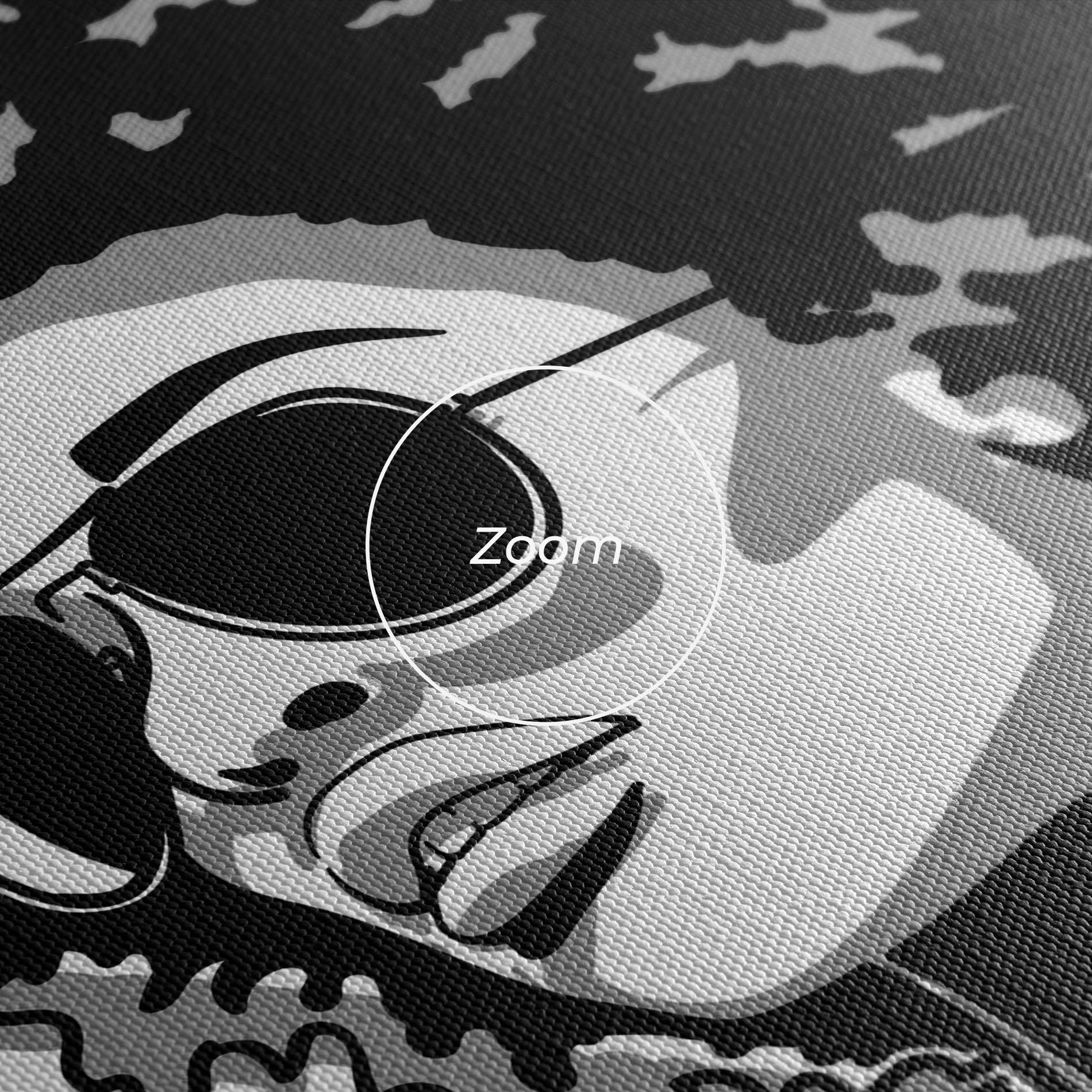 Tablou Canvas Black Grasses mockup 3