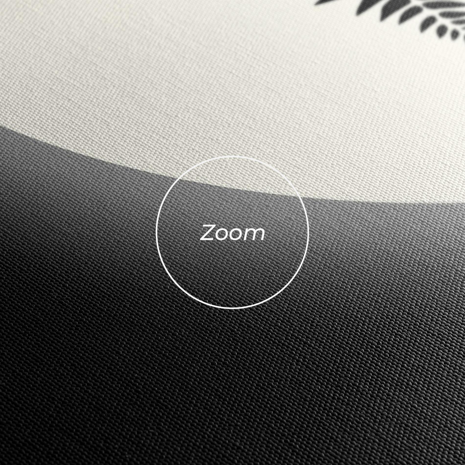 Tablou Canvas Full Moon Leaf mockup 3