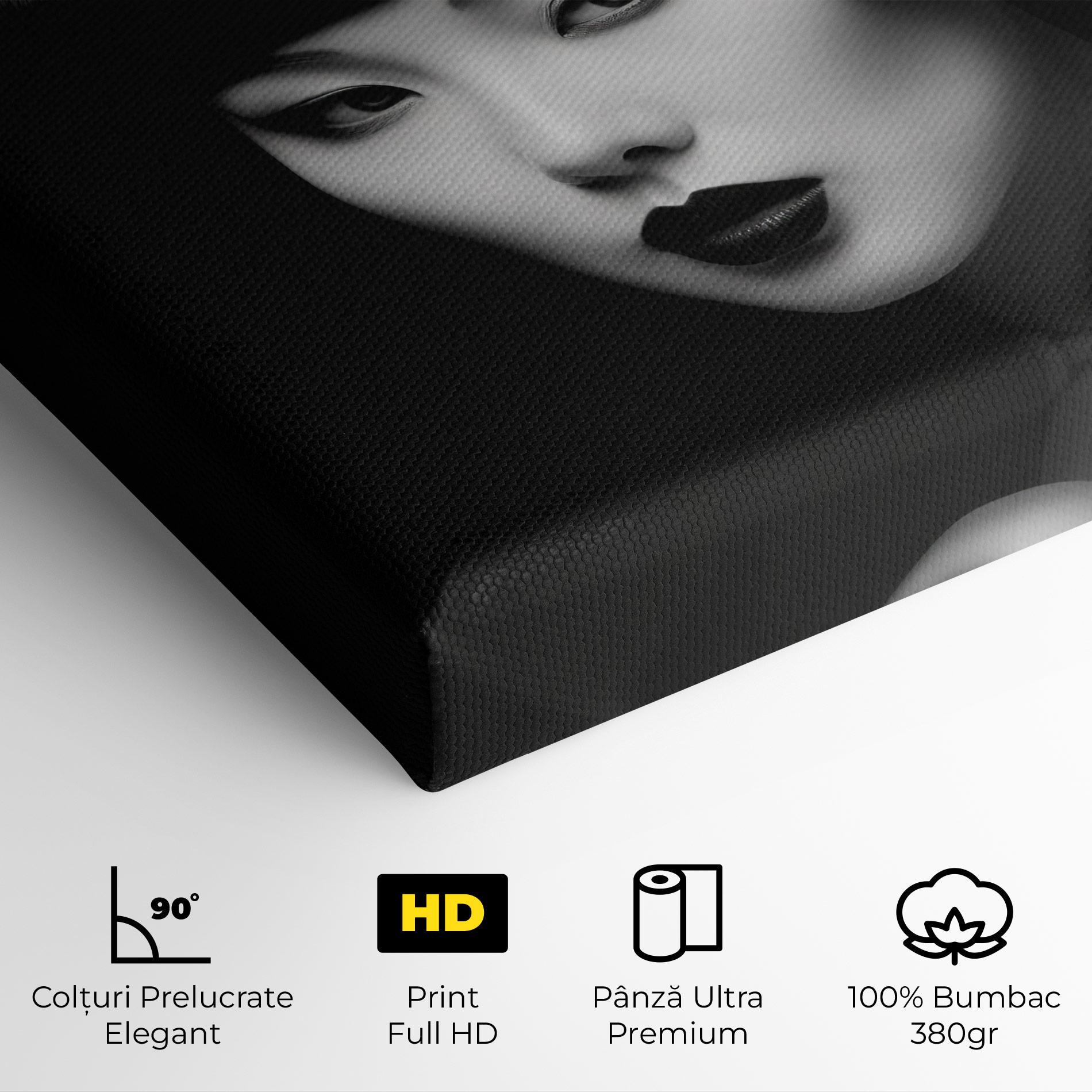 Tablou Canvas Abstract Asian Woman mockup 4