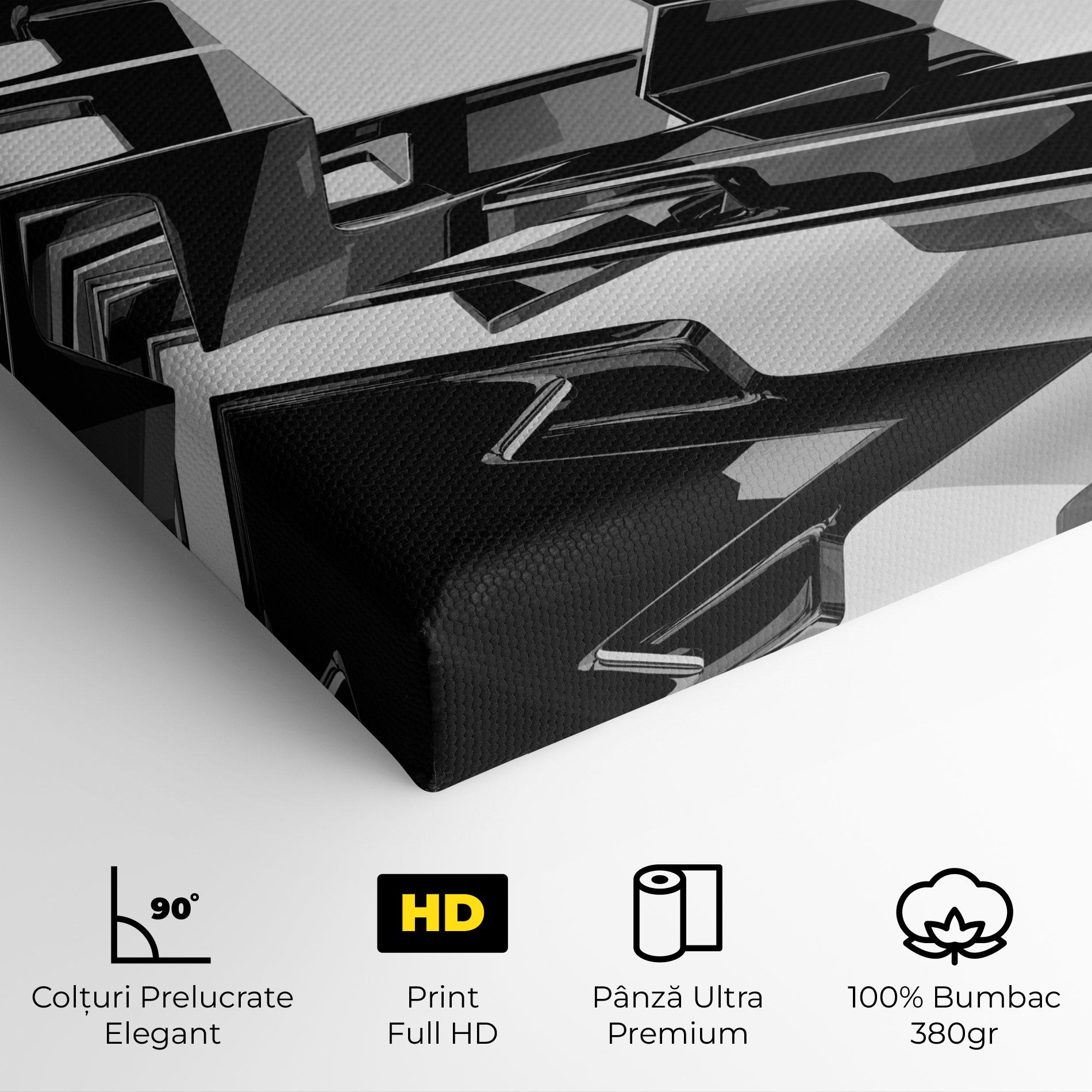 Tablou Canvas Glossy Sculpture mockup 4