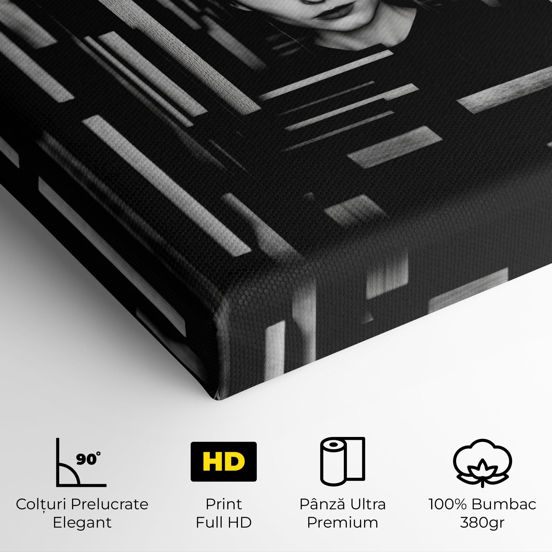 Tablou Canvas Tunnel Woman mockup 4