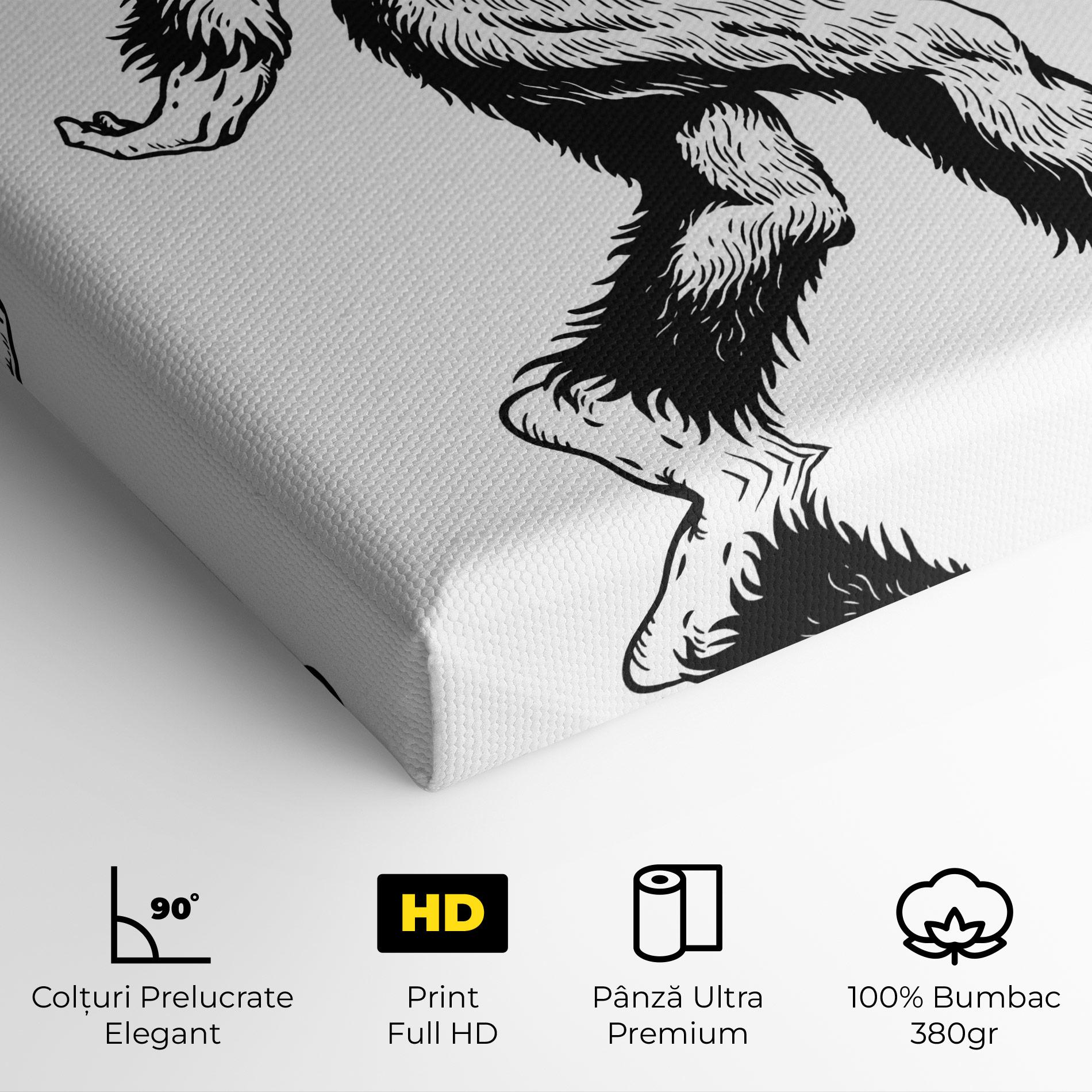 Tablou Canvas Yeti mockup 4