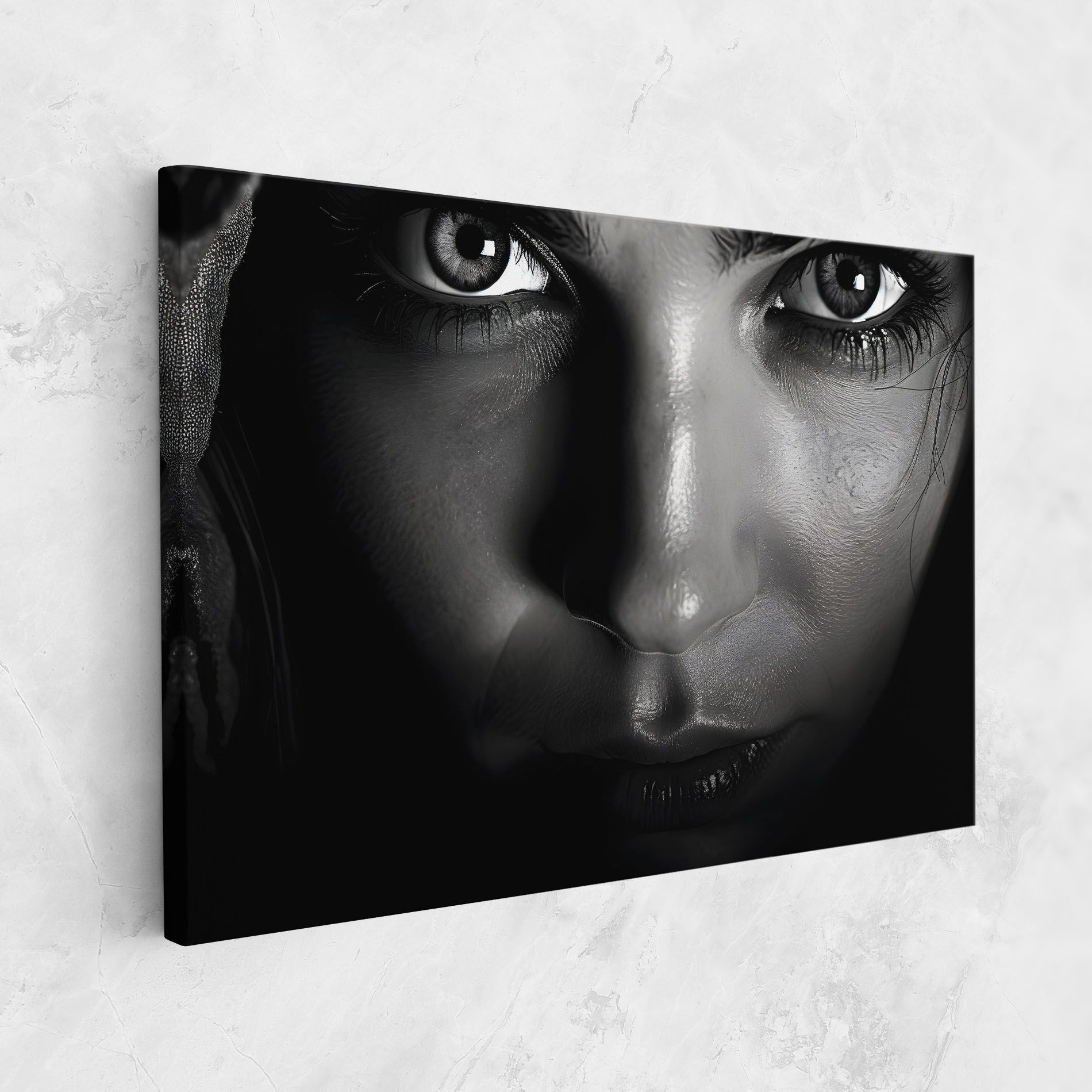 Closeup Portrait mockup 1