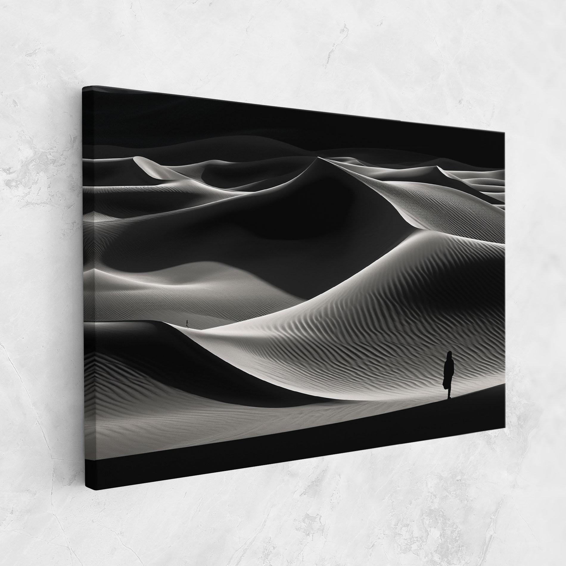 Tablou Canvas Dune Silhouette mockup 1