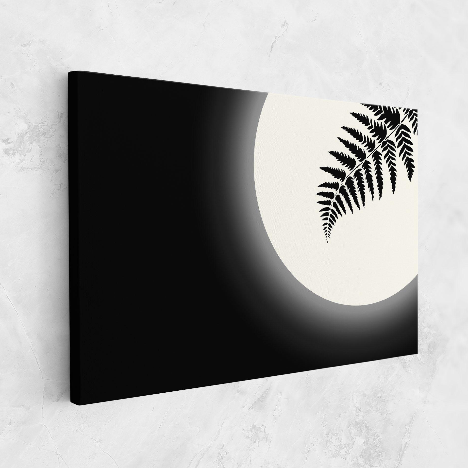 Tablou Canvas Full Moon Leaf mockup 1