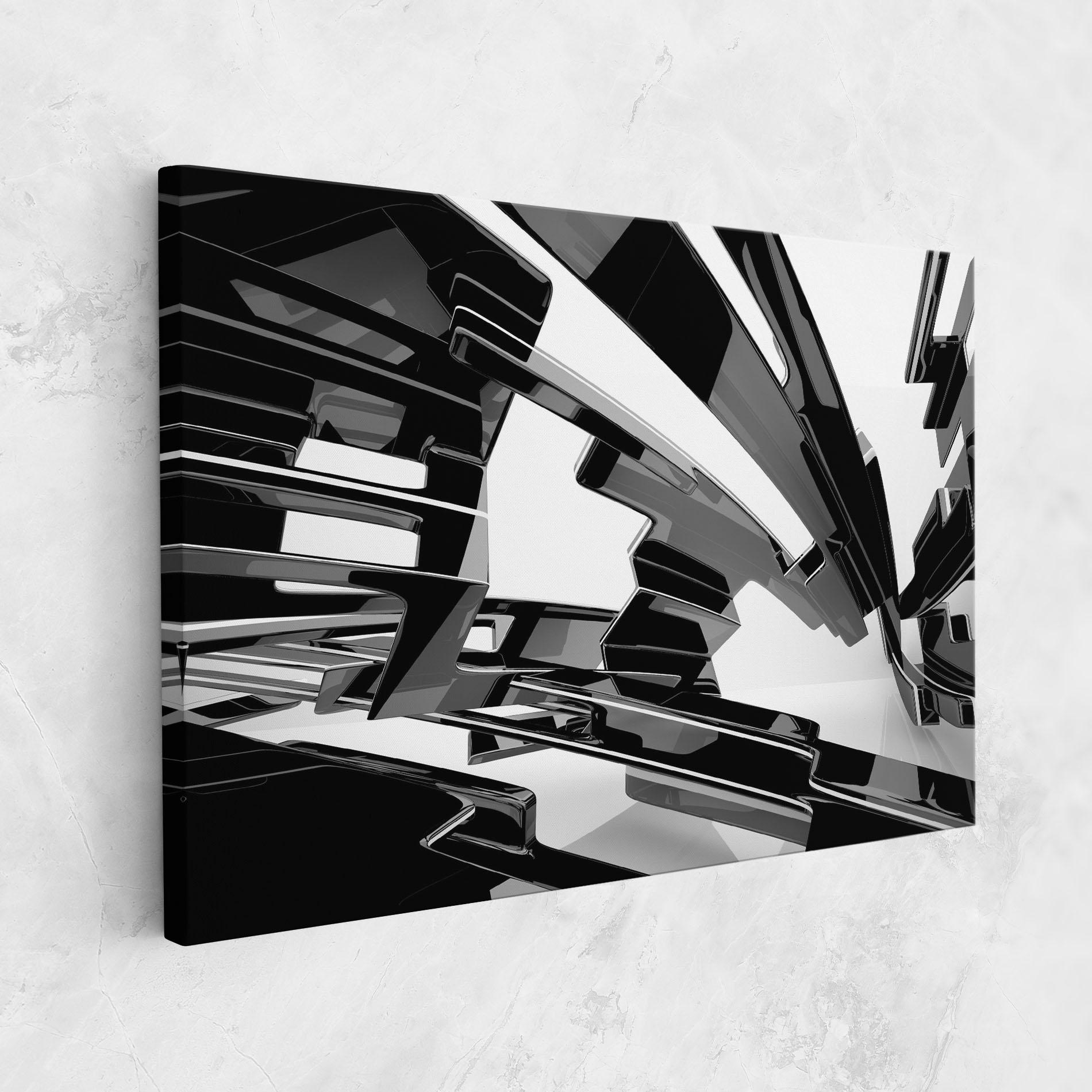 Tablou Canvas Glossy Sculpture mockup 1