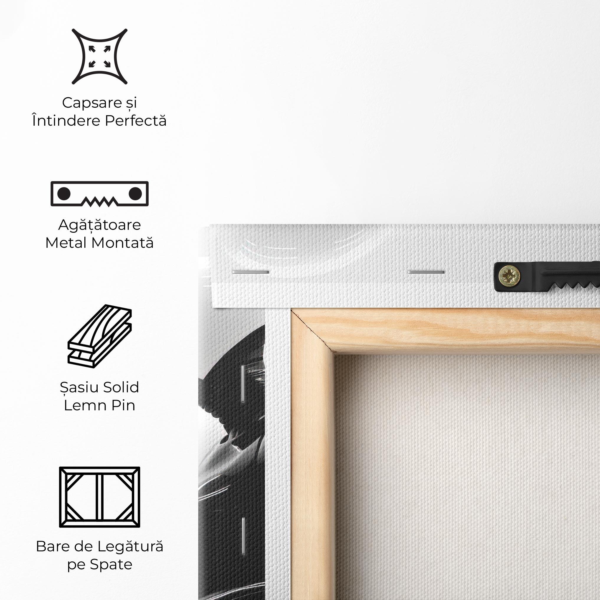 Tablou Canvas Black Mannequin mockup 5