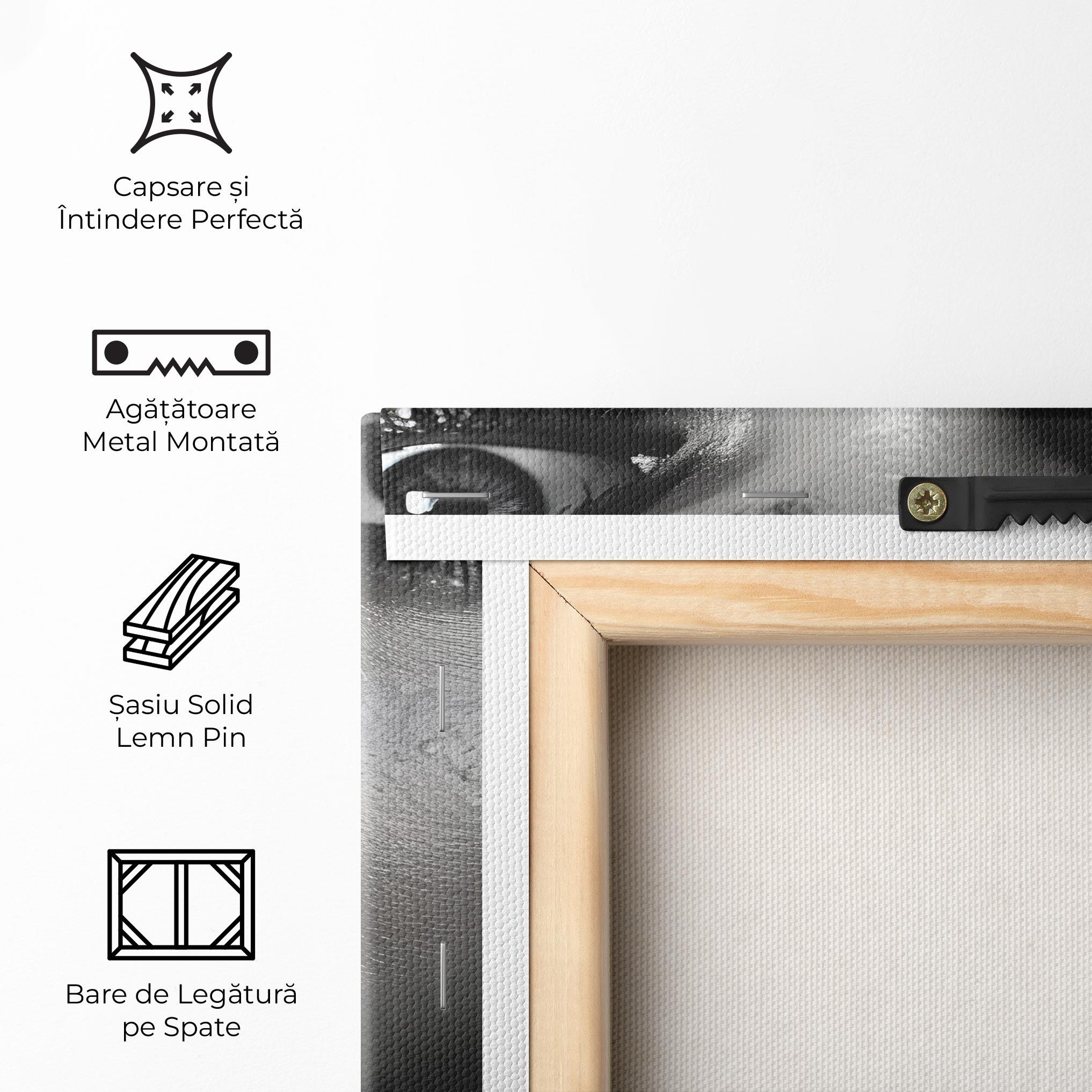 Tablou Canvas Closeup Portrait mockup 5