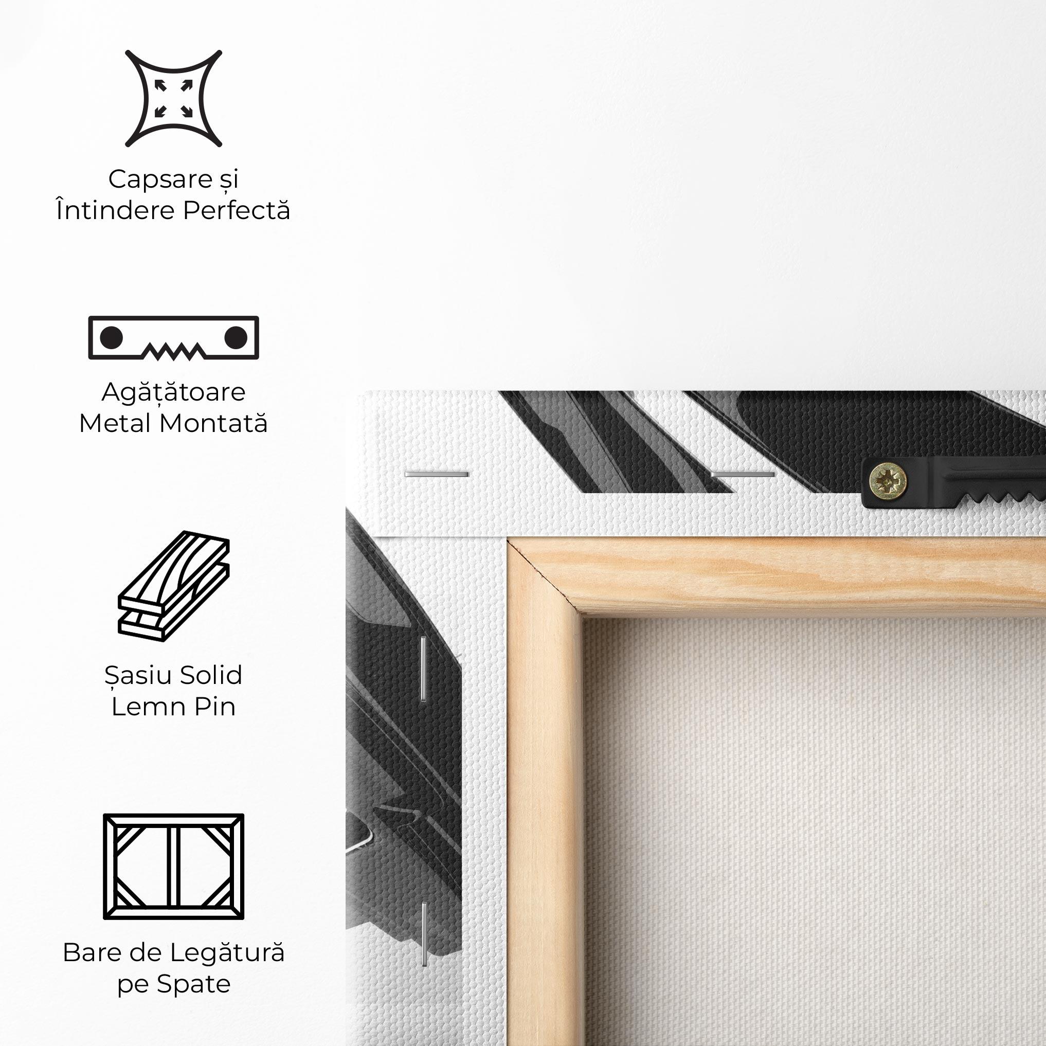 Tablou Canvas Glossy Sculpture mockup 5