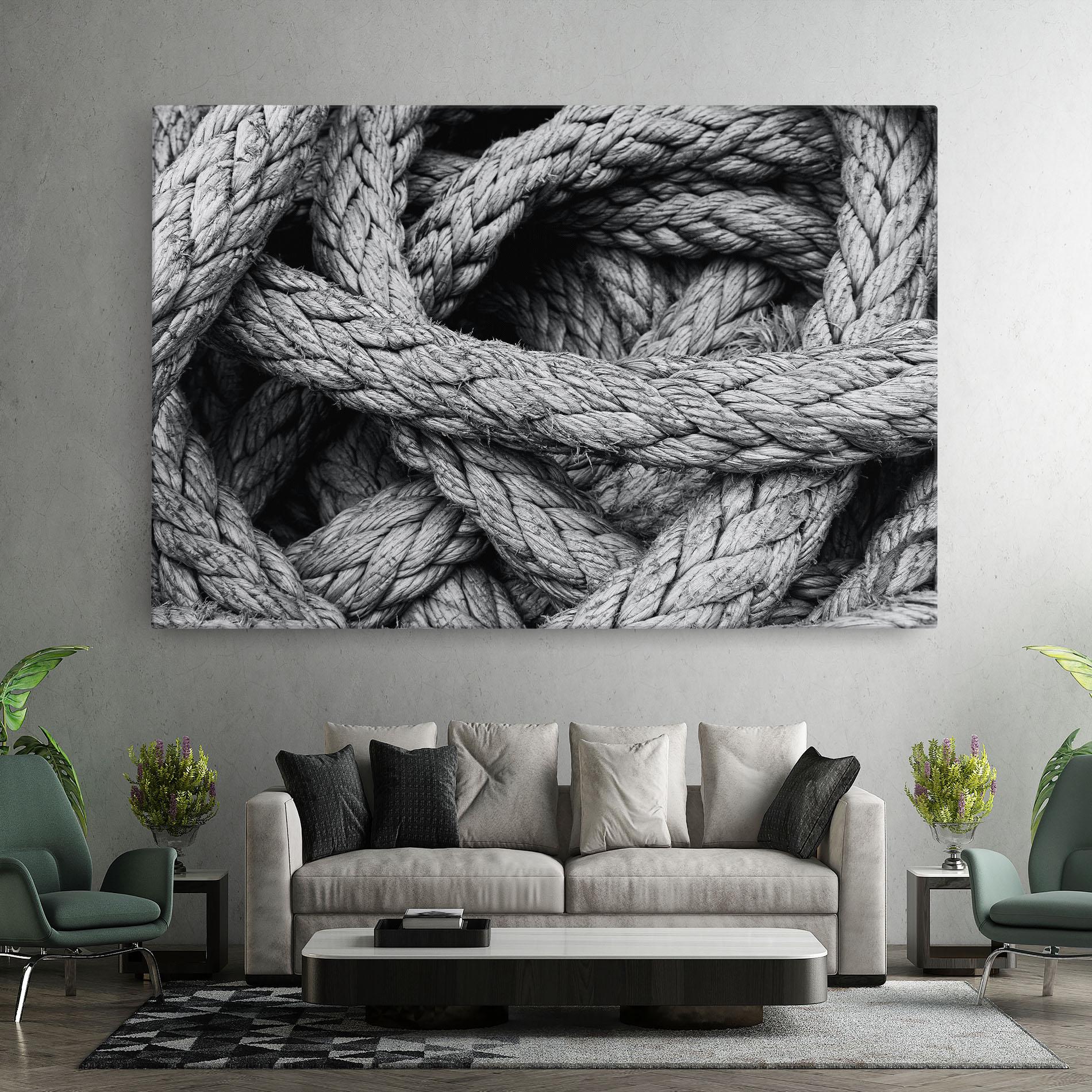 Tablou Canvas Gray String mockup 7