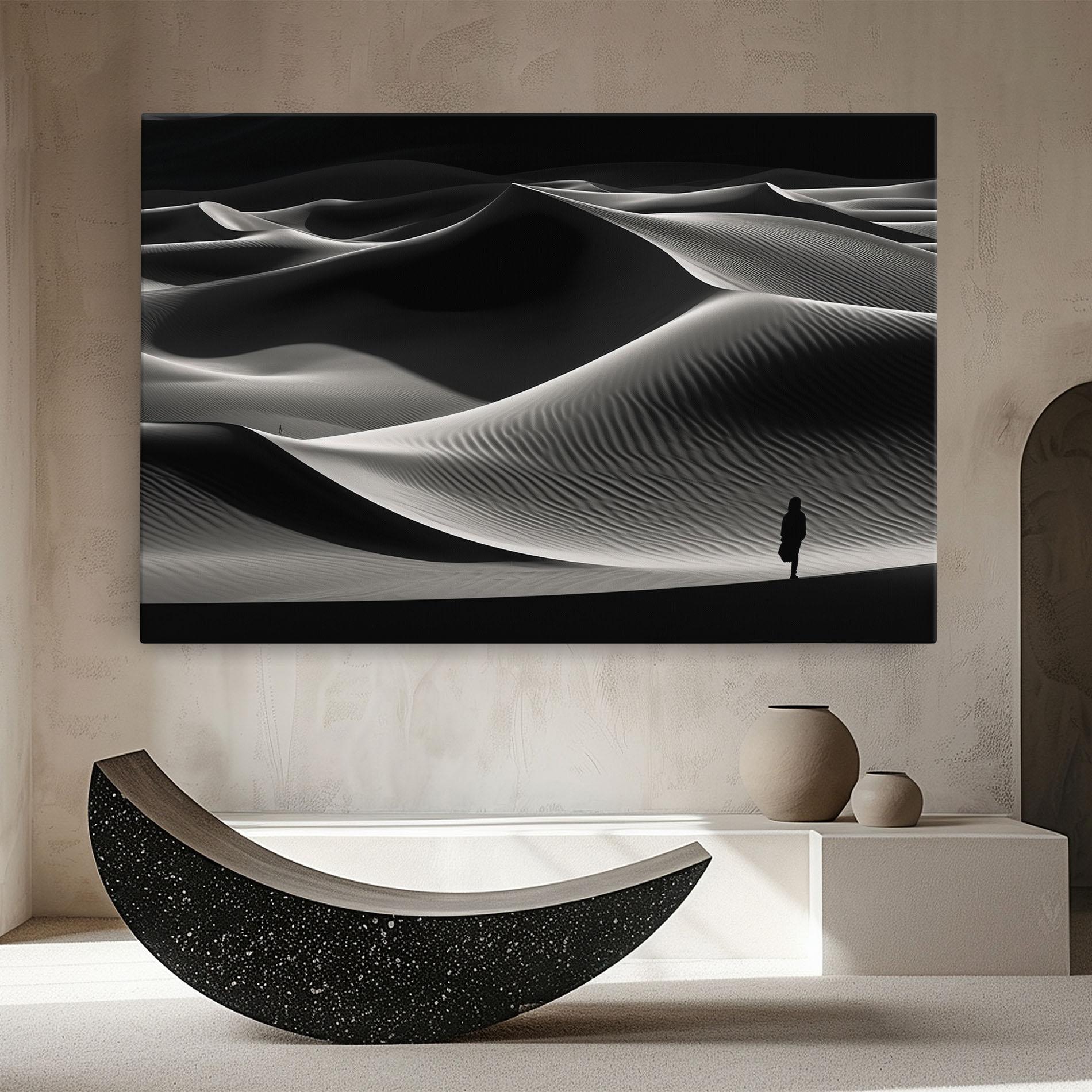 Tablou Canvas Dune Silhouette mockup 8