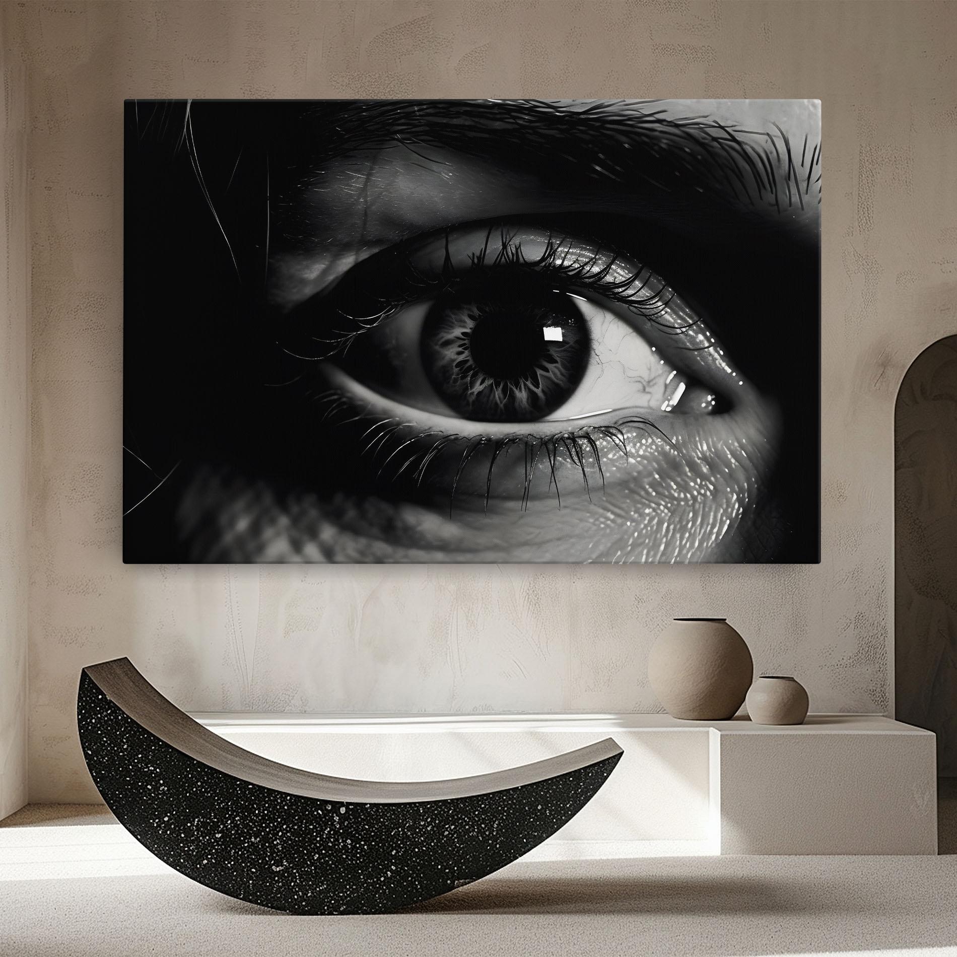 Tablou Canvas Eye Close Up mockup 8