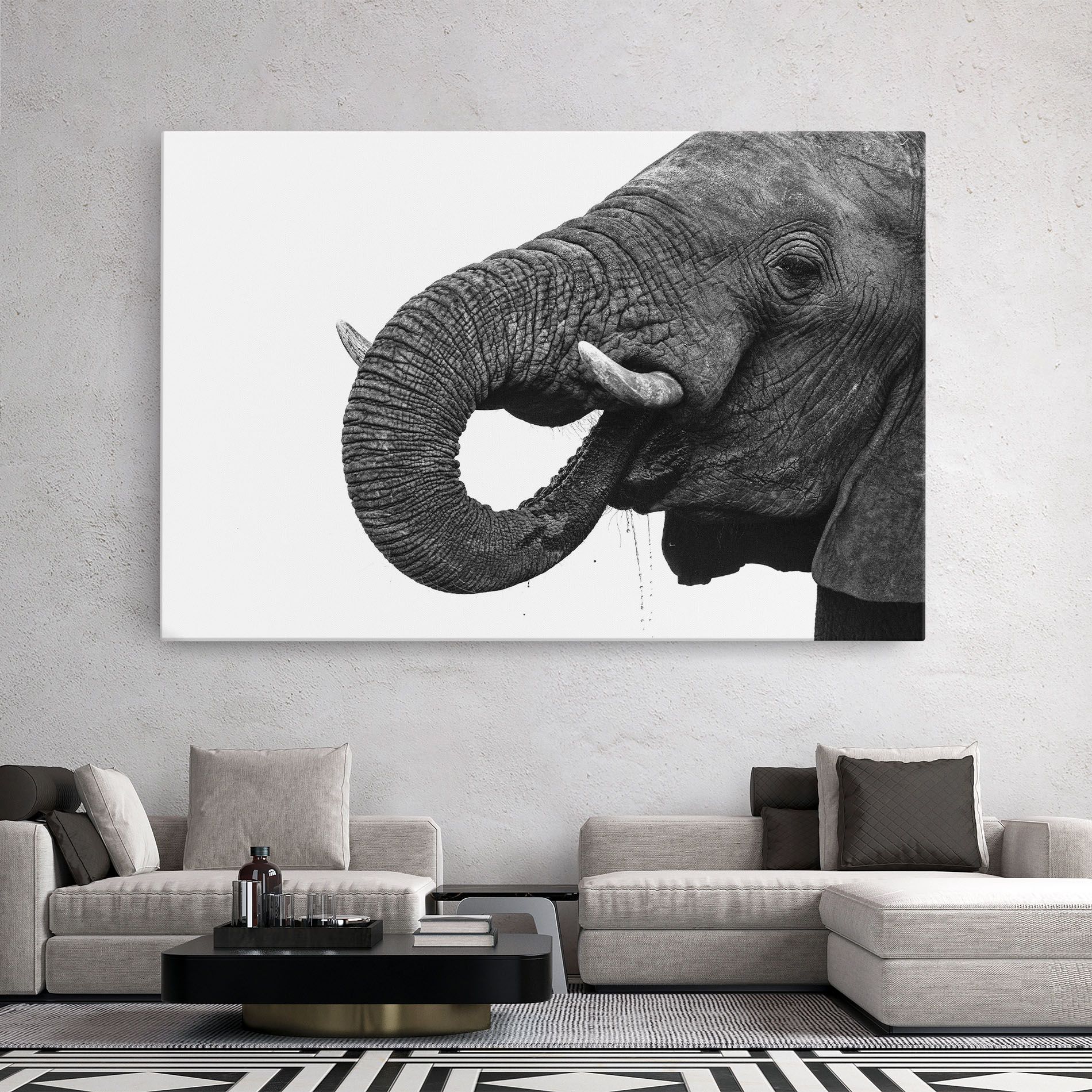 Elephant Drinking mockup 2