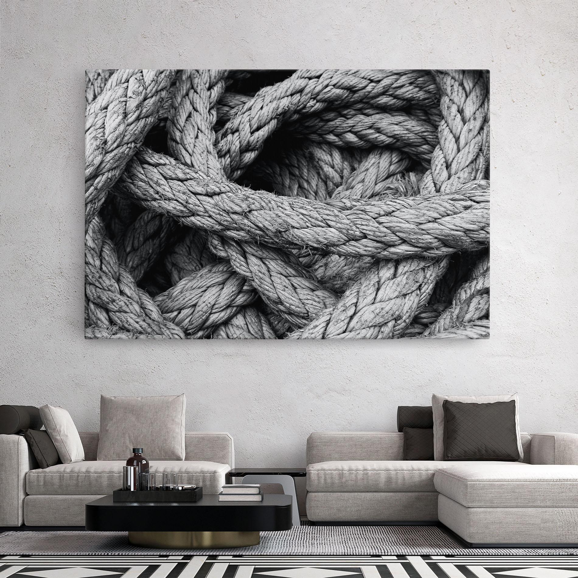 Tablou Canvas Gray String mockup 2