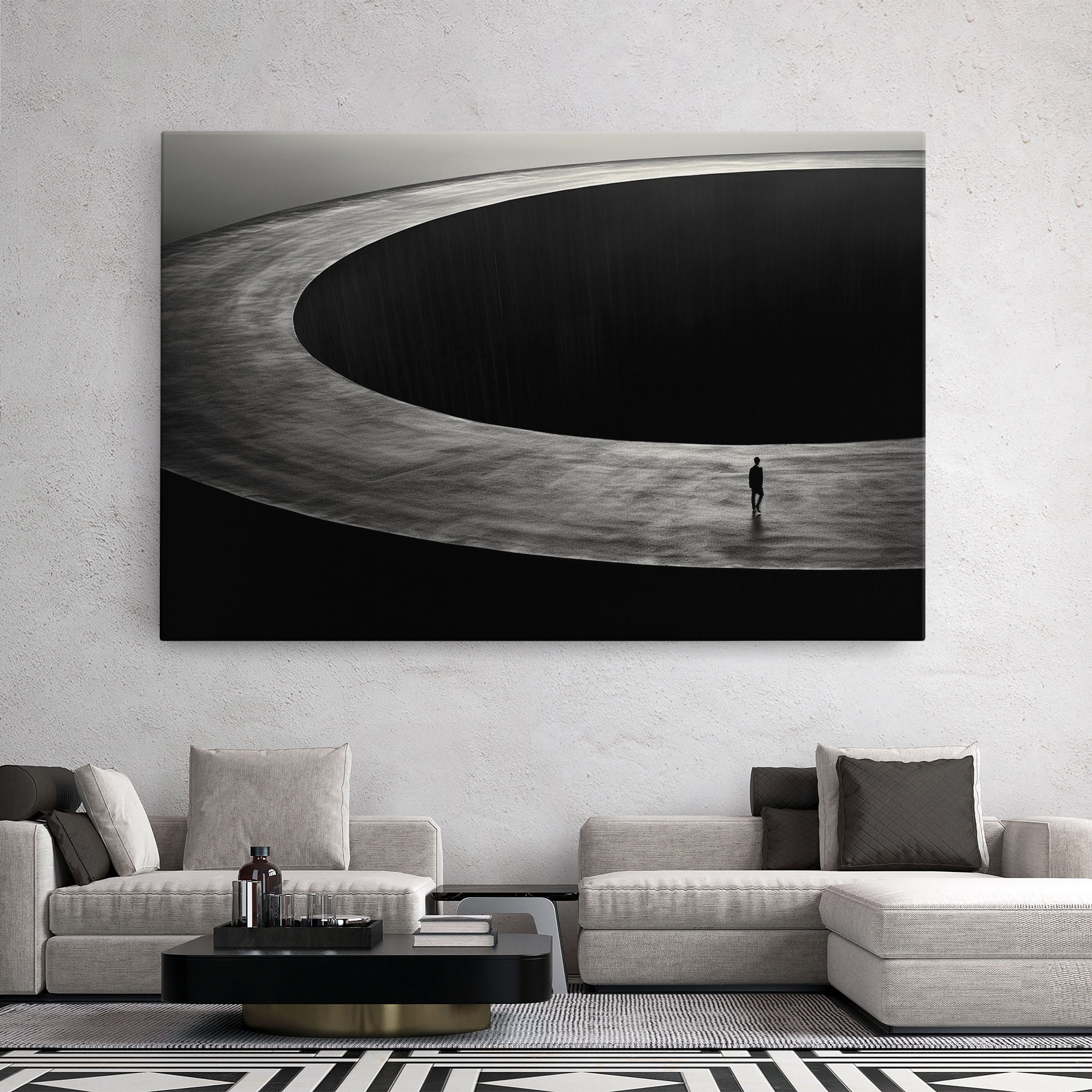 Tablou Canvas Man Walking