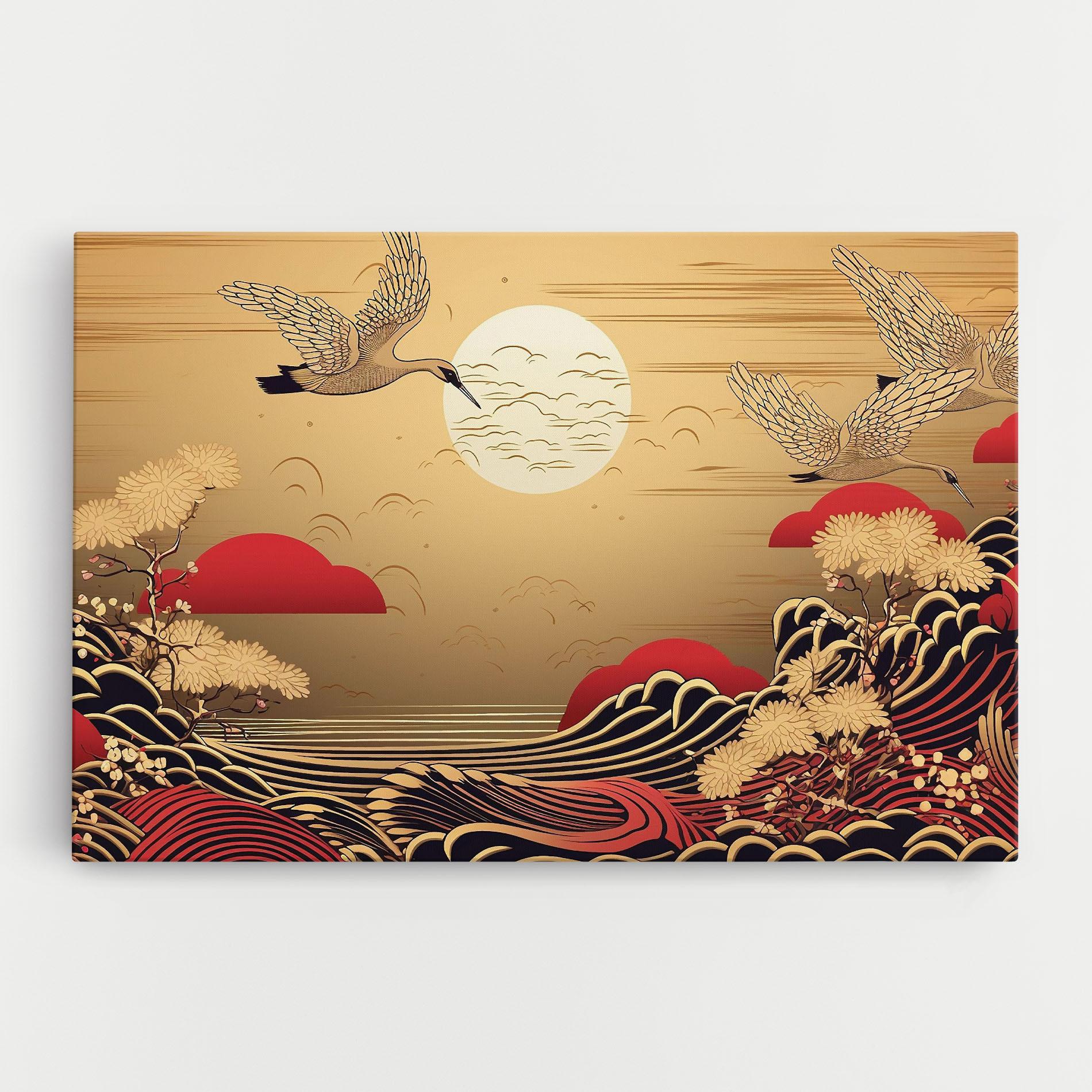 Tablou Canvas Chinese Wind Art mockup 0