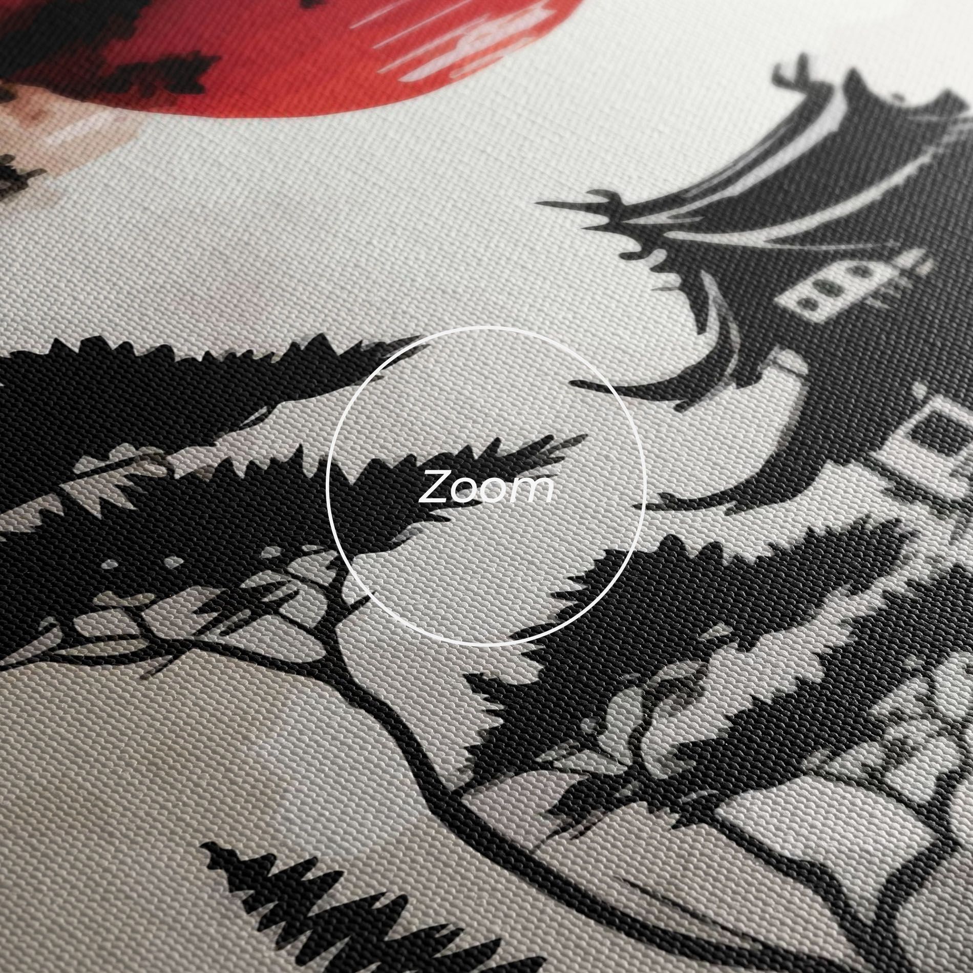 Asian Red Moon mockup 3