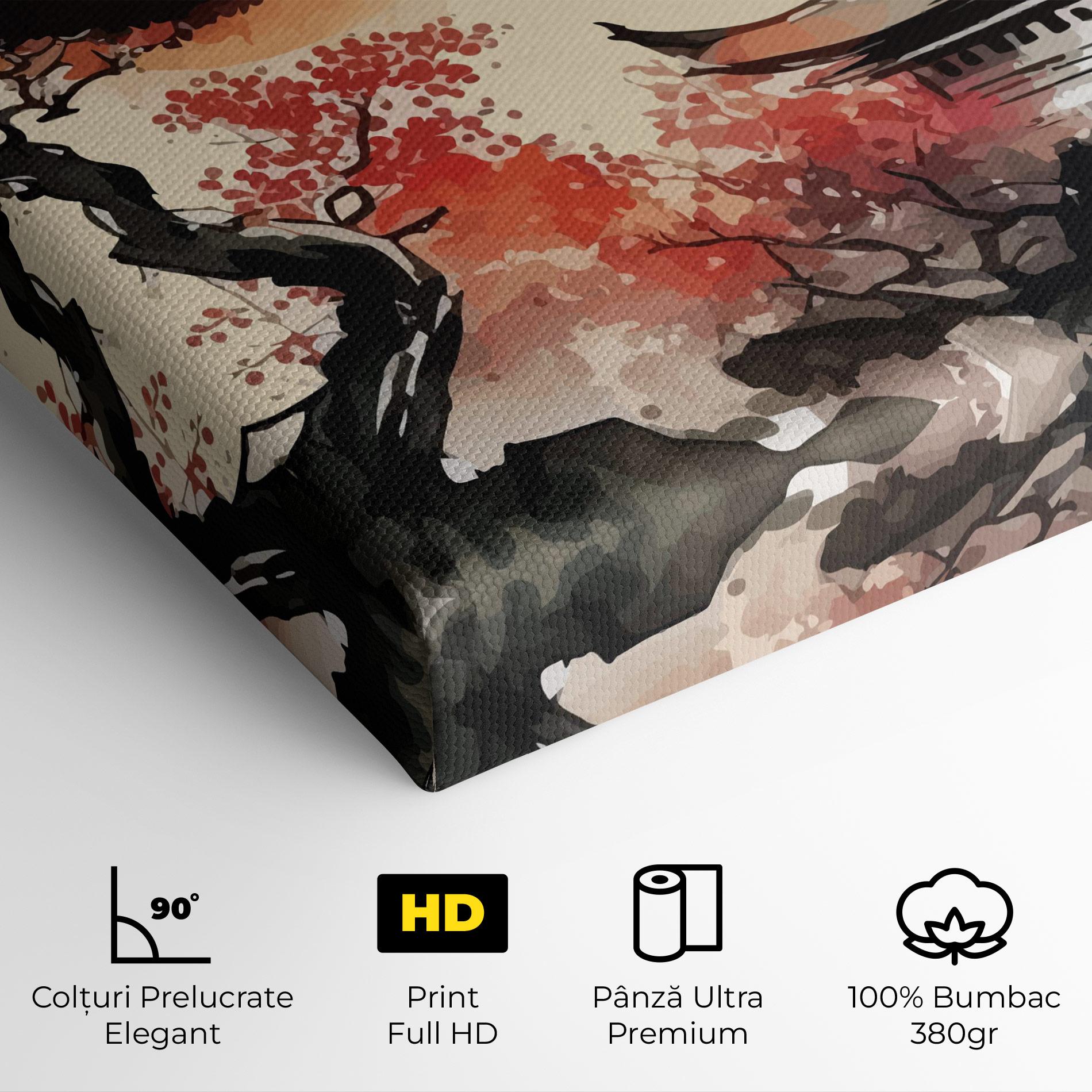 Tablou Canvas Asiatic Beautiful View mockup 4